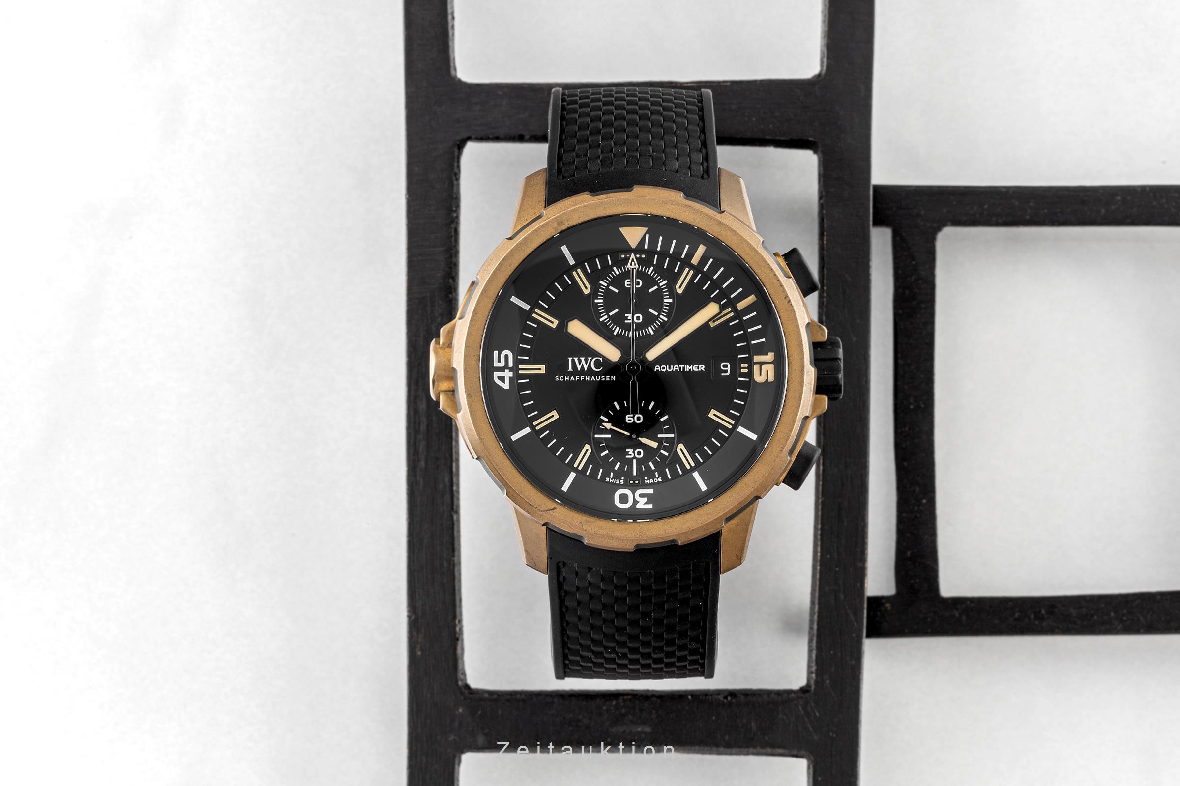 IWC Aquatimer chronograph bronze automatic Kal. C.89365 Ref. IW379503  | Zeitauktion
