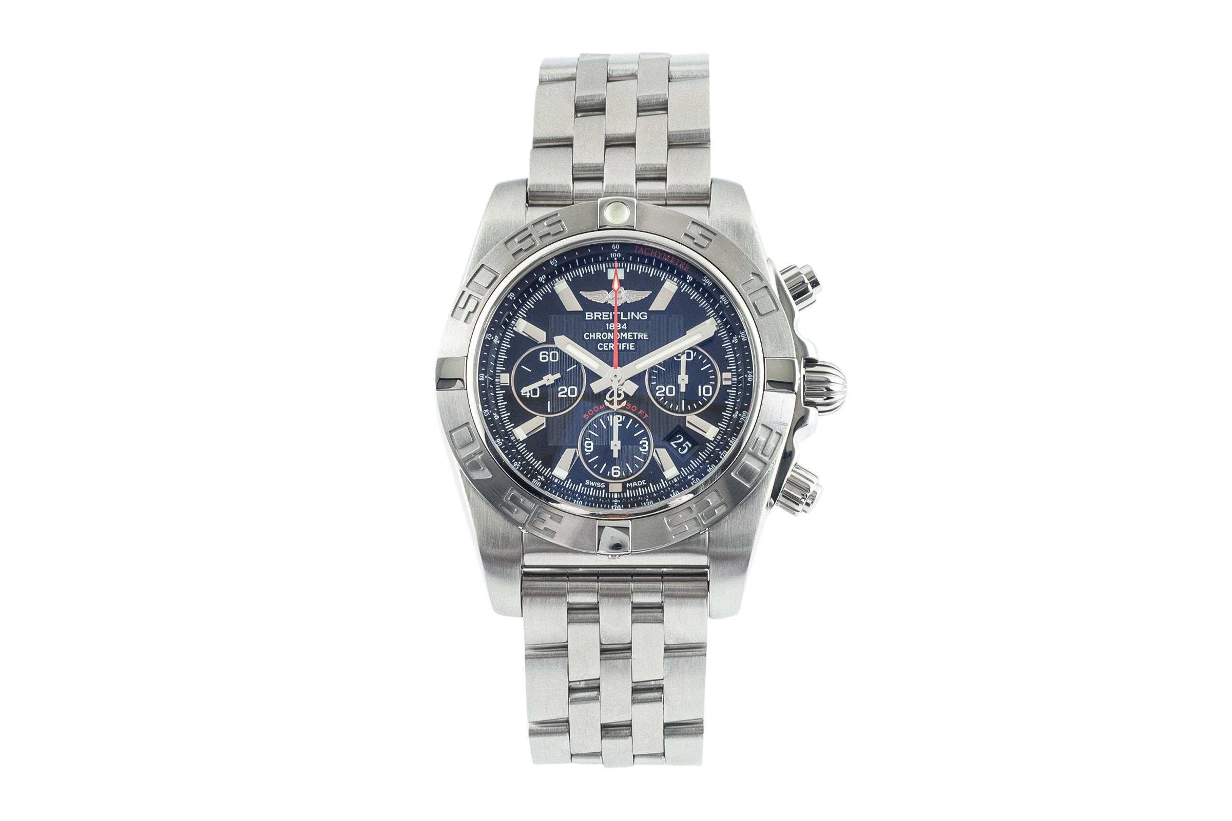 Breitling Chronomat 44 chronograph steel automatic Kal. B01 Ref. AB0110B08PS  | Zeitauktion
