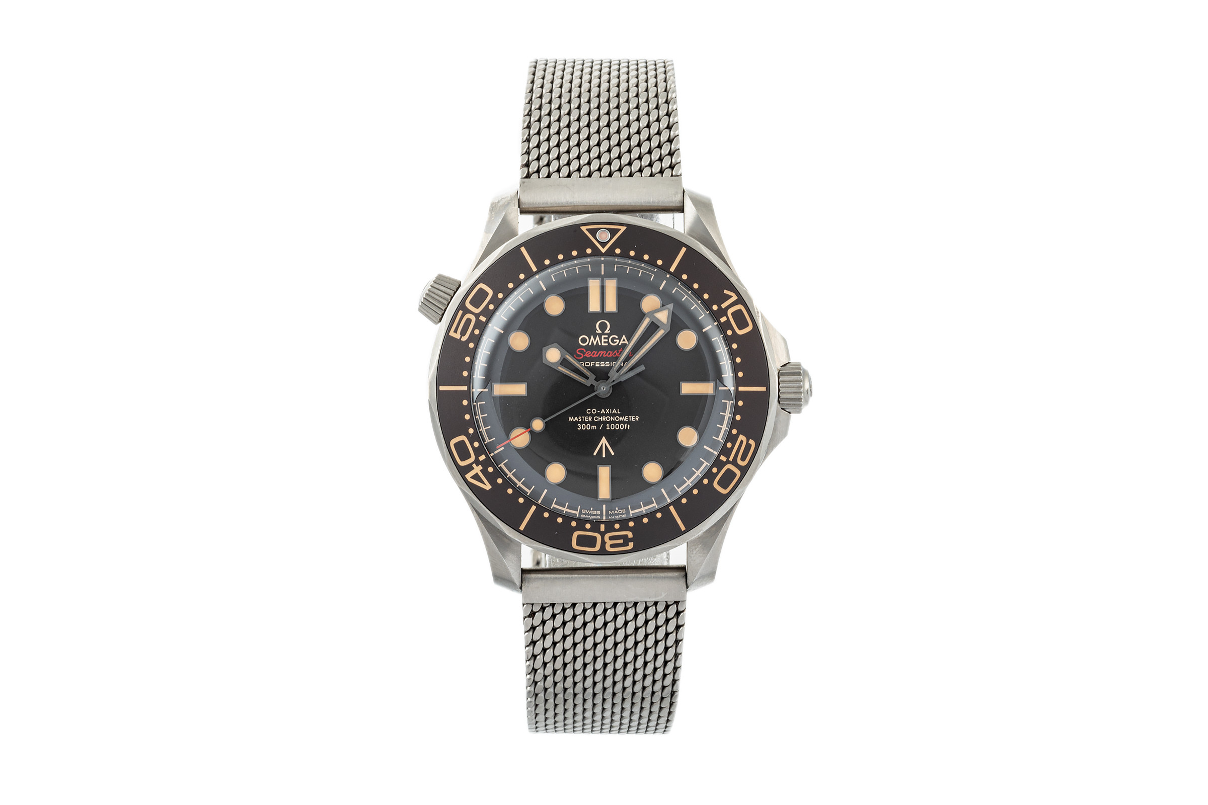 Omega Seamaster titanium automatic Kal. 8806 Ref. 210.90.42.20.01.001  | Zeitauktion