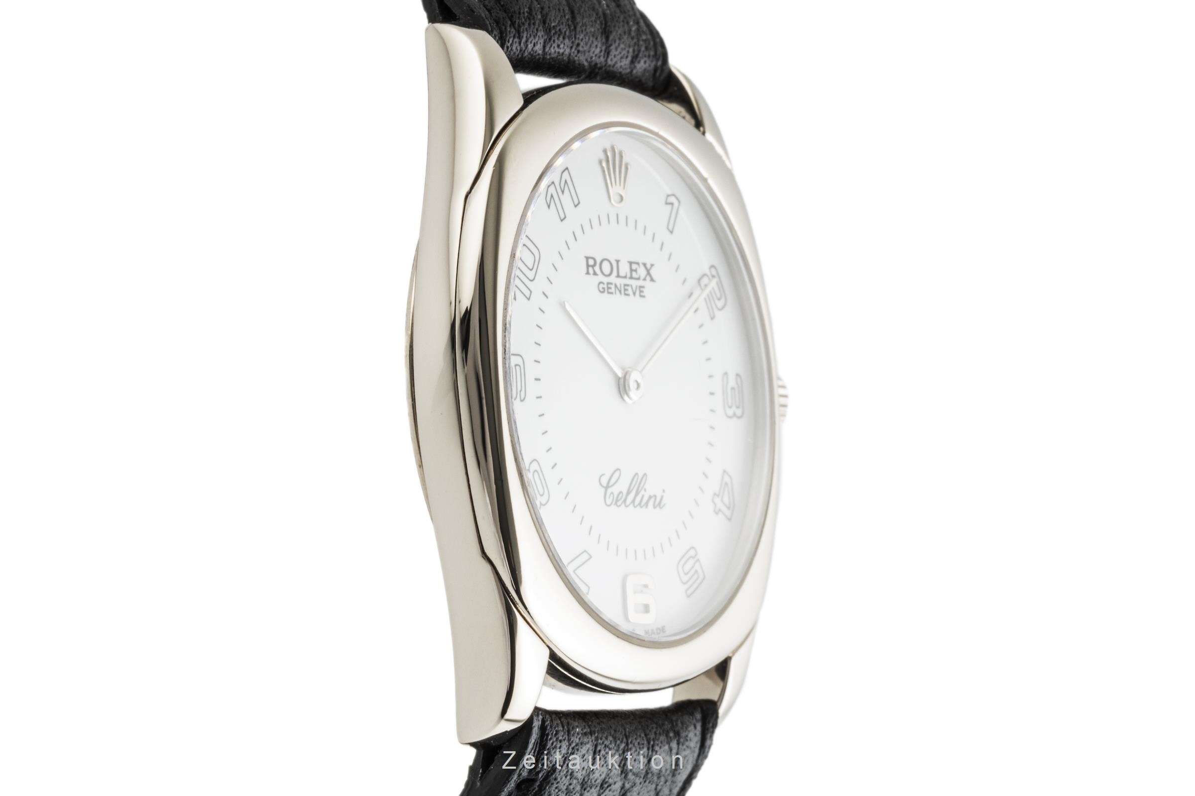 Rolex Cellini 18k Weissgold Handaufzug Kal. 1602 Ref. 4233  | Zeitauktion