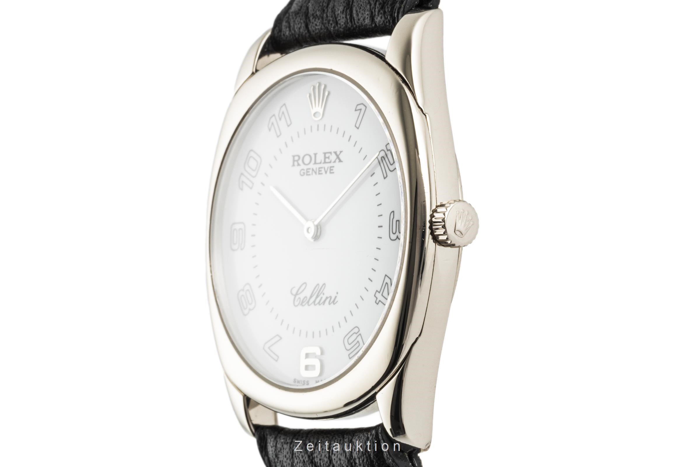 Rolex Cellini 18k Weissgold Handaufzug Kal. 1602 Ref. 4233  | Zeitauktion