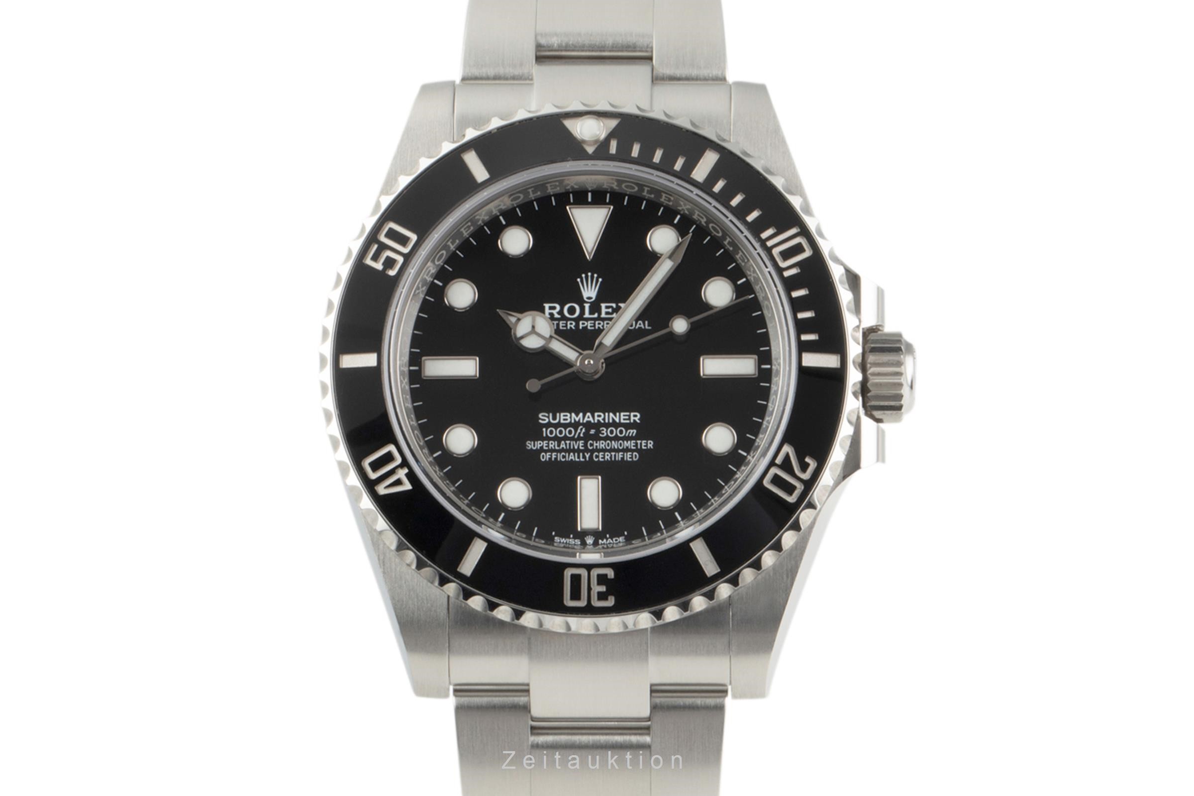 Rolex Submariner steel automatic Kal. 3230 Ref. 124060  | Zeitauktion