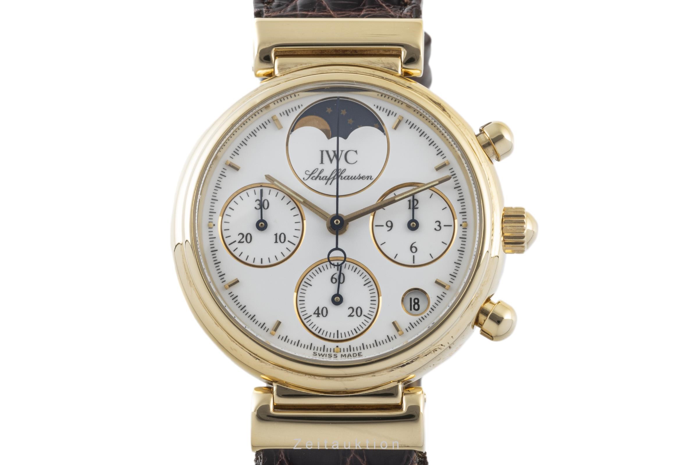 IWC Da Vinci Chronograph 18k Gold Quarz Kal. 630 Ref. IW3736 | 2303691