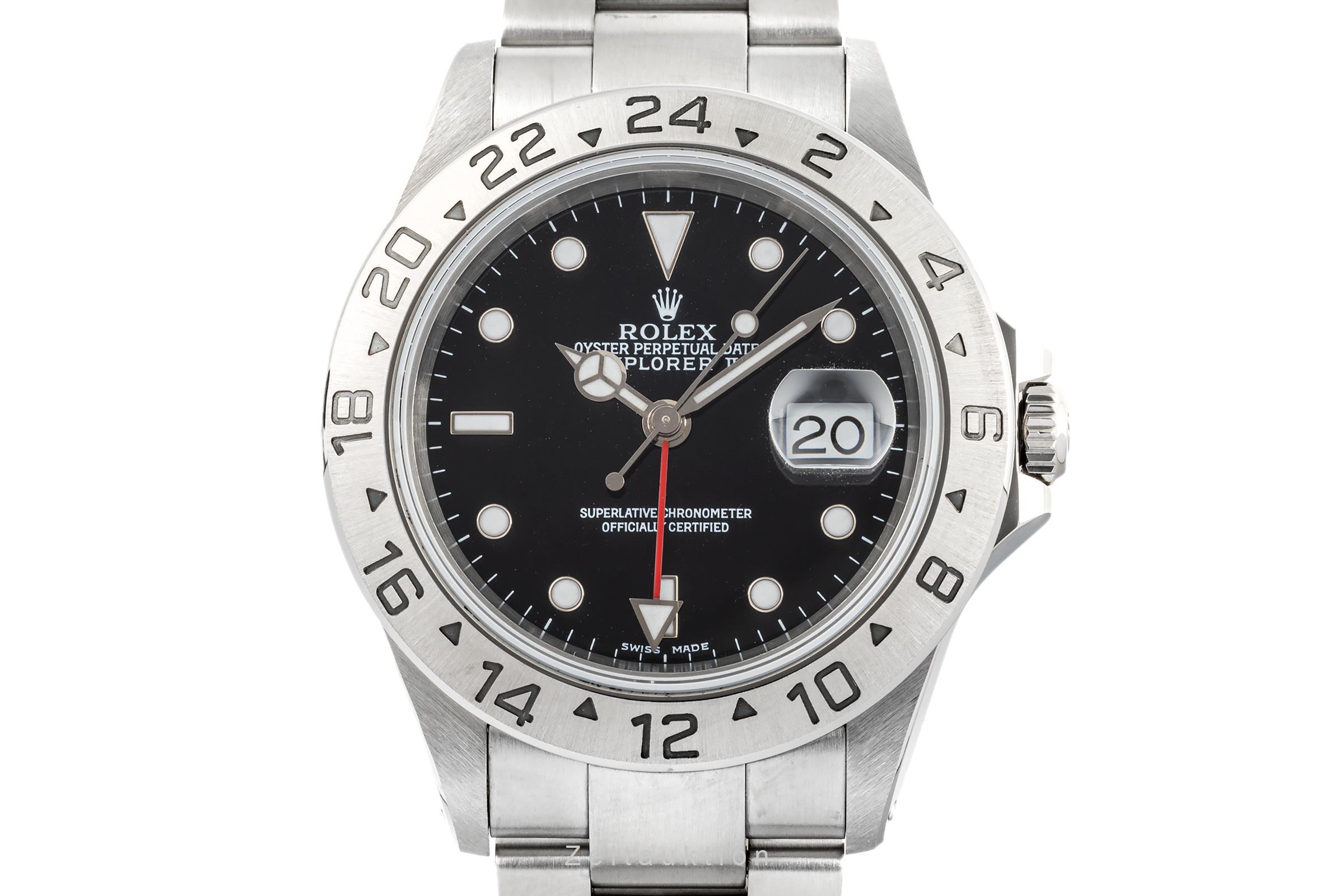 Rolex Explorer II Stahl Automatik Kal. 3185 Ref. 16570  | Zeitauktion