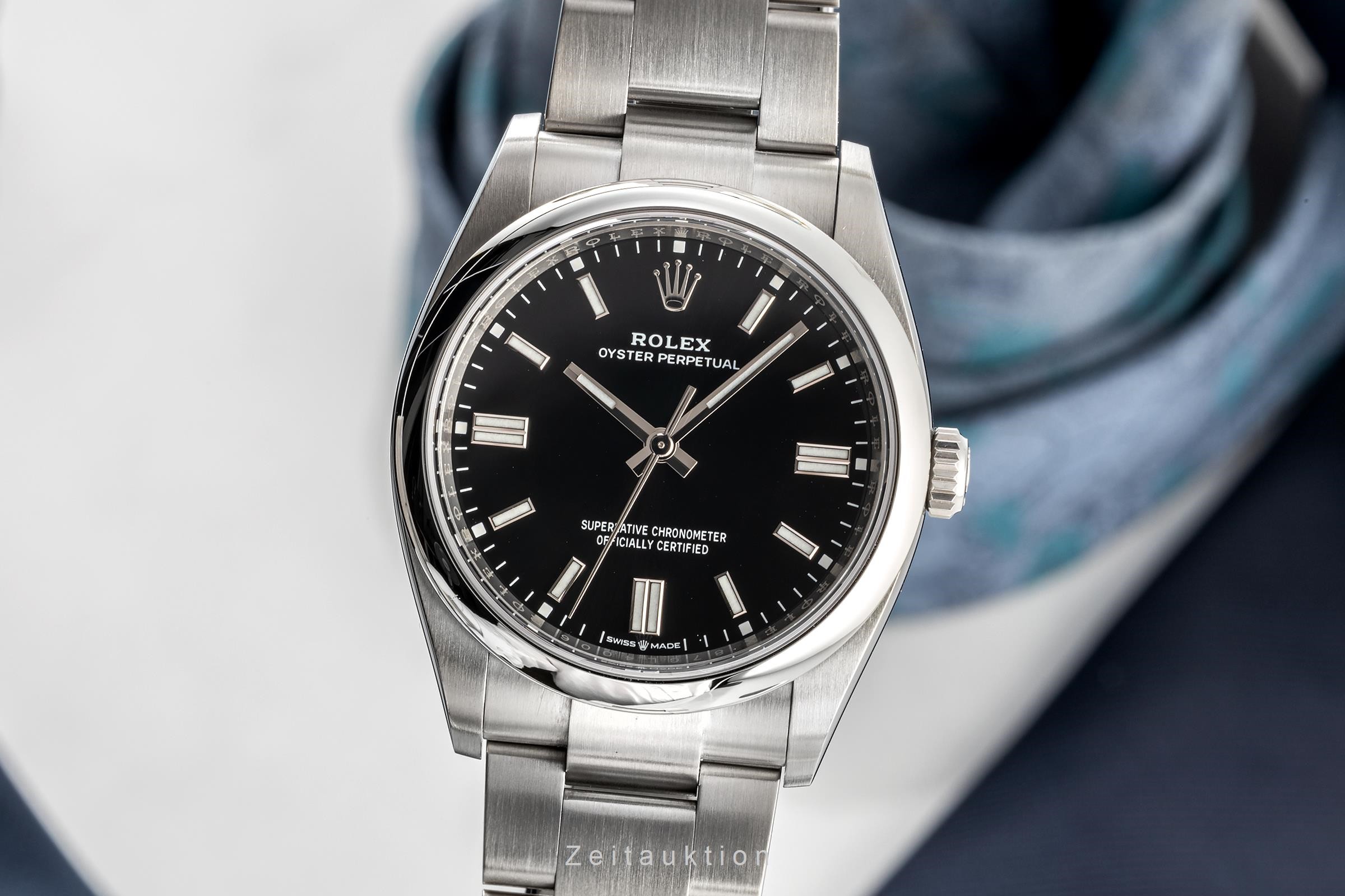 Rolex Oyster Perpetual Stahl Automatik Kal. 3230 Ref. 126000  | Zeitauktion