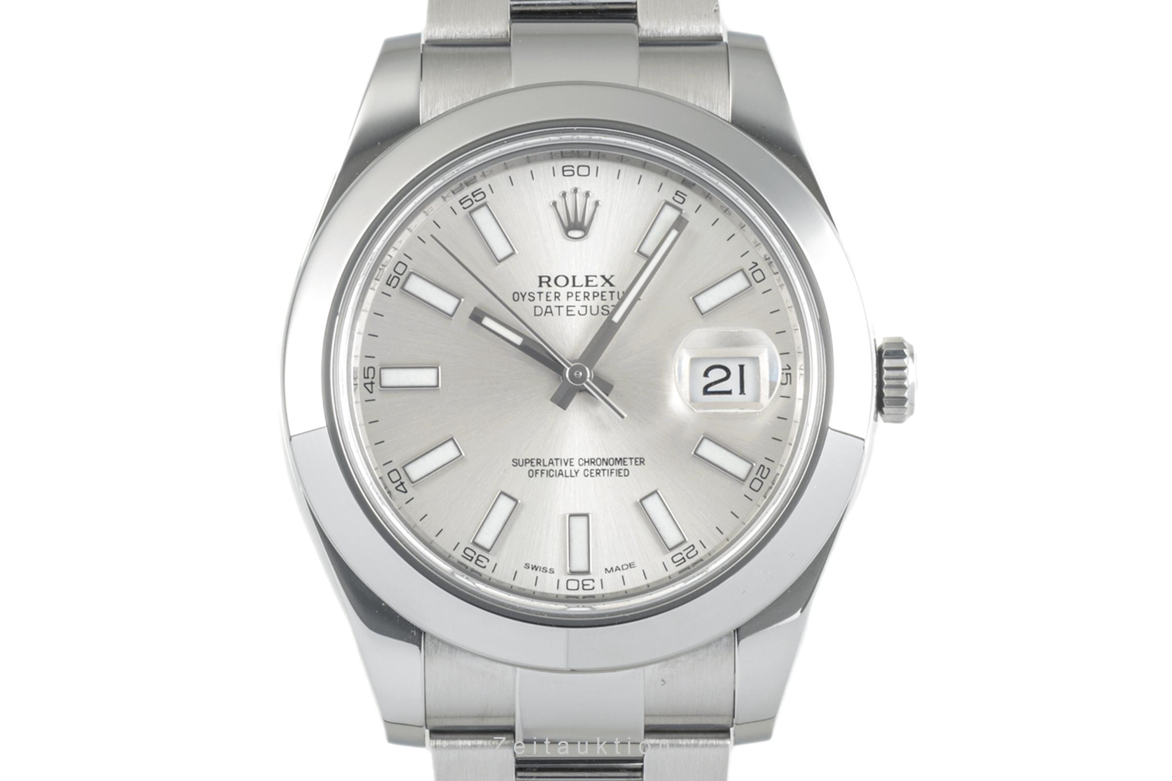 Rolex Datejust Stahl Automatik Kal. 3136 Ref. 116300  | Zeitauktion