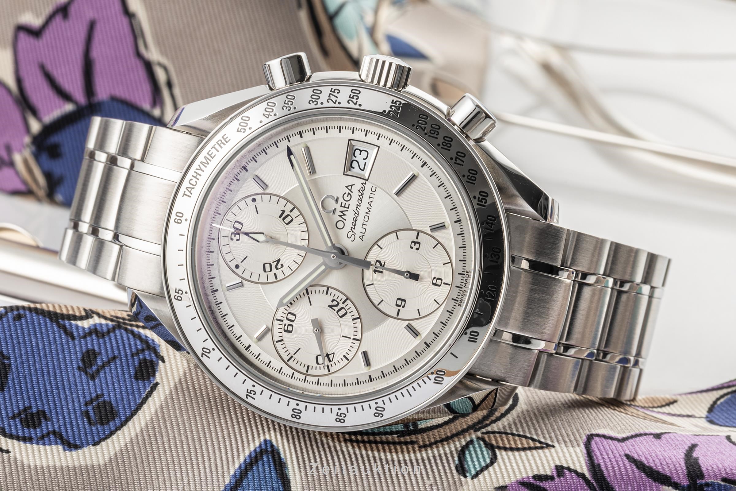 Omega Speedmaster Chronograph Stahl Automatik Kal. 1152 Ref 