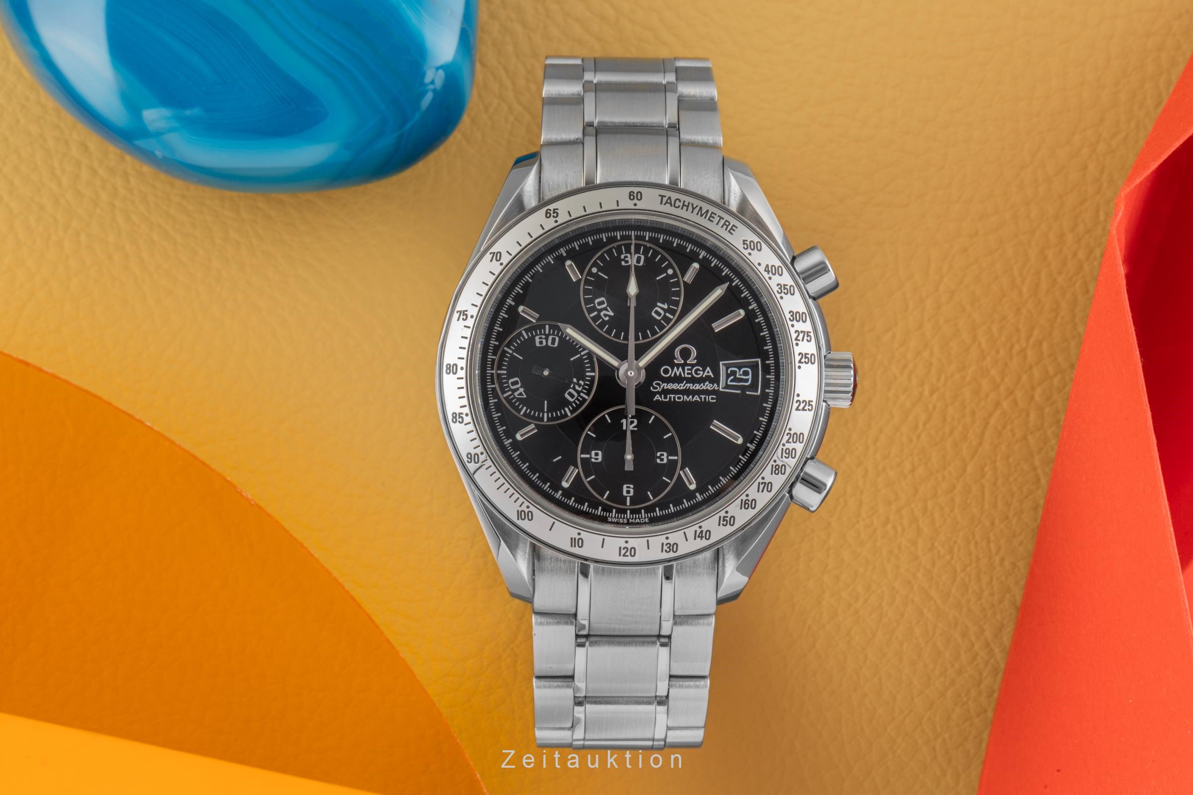 Omega Speedmaster Chronograph Stahl Automatik Kal. 1152 Ref  