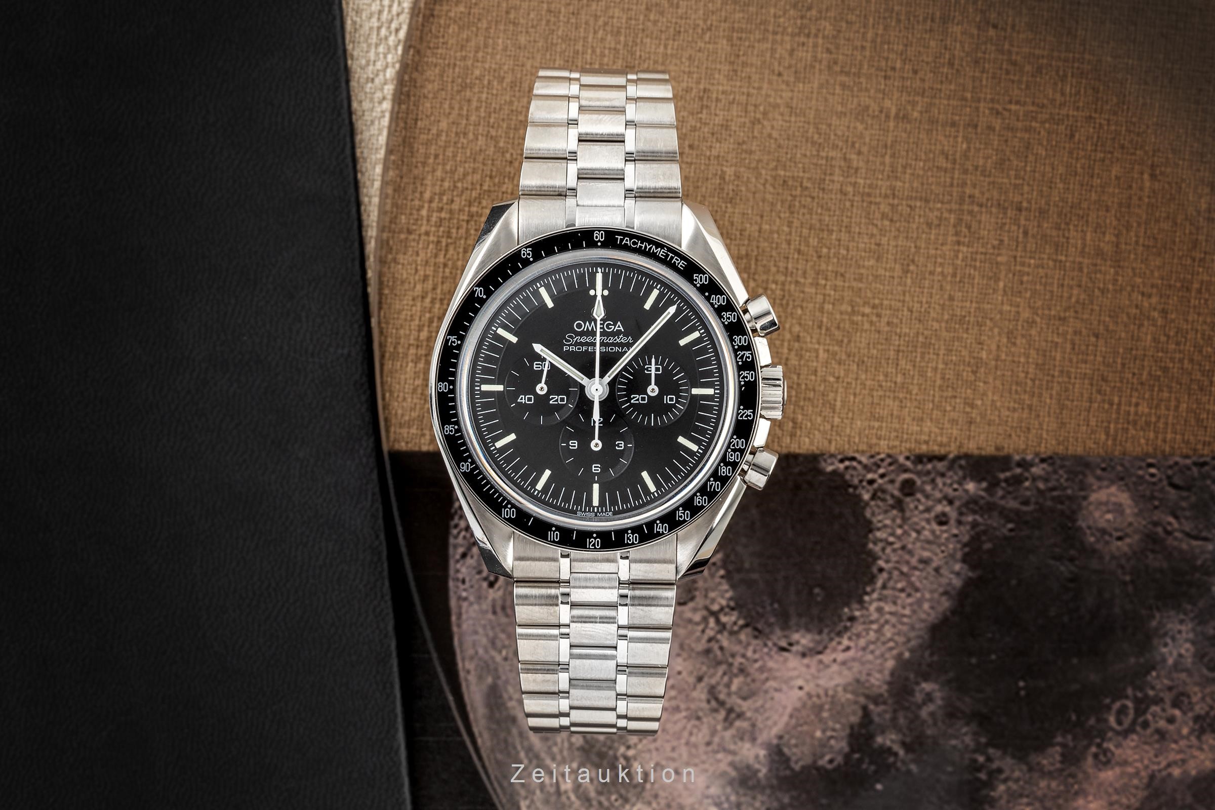 Omega Speedmaster Chronograph Stahl Handaufzug Kal. 3861 Ref. 310.30.42.50.01.002  | Zeitauktion