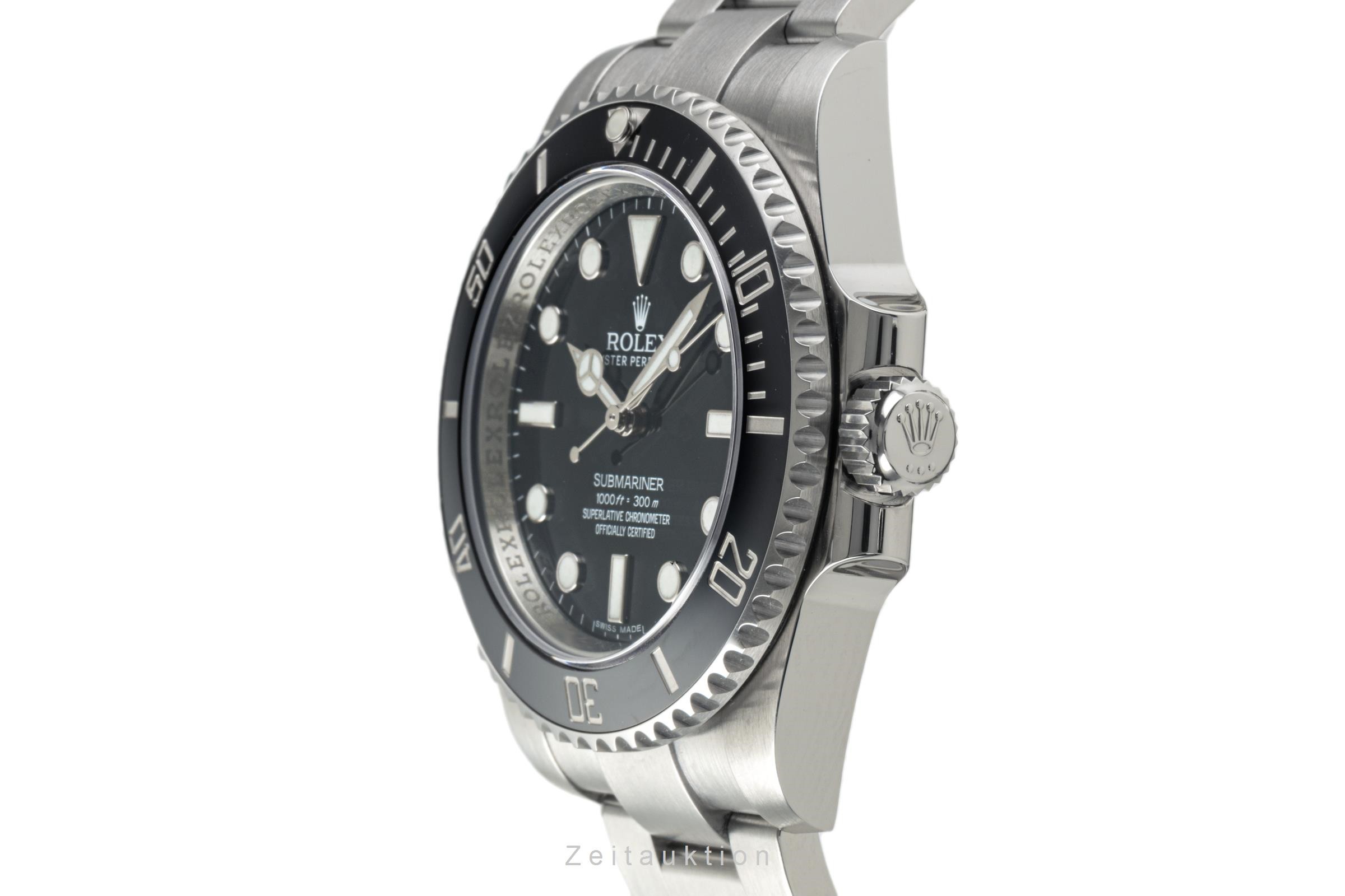 Rolex Submariner acier automatique Kal. 3130 Ref. 114060  | Zeitauktion