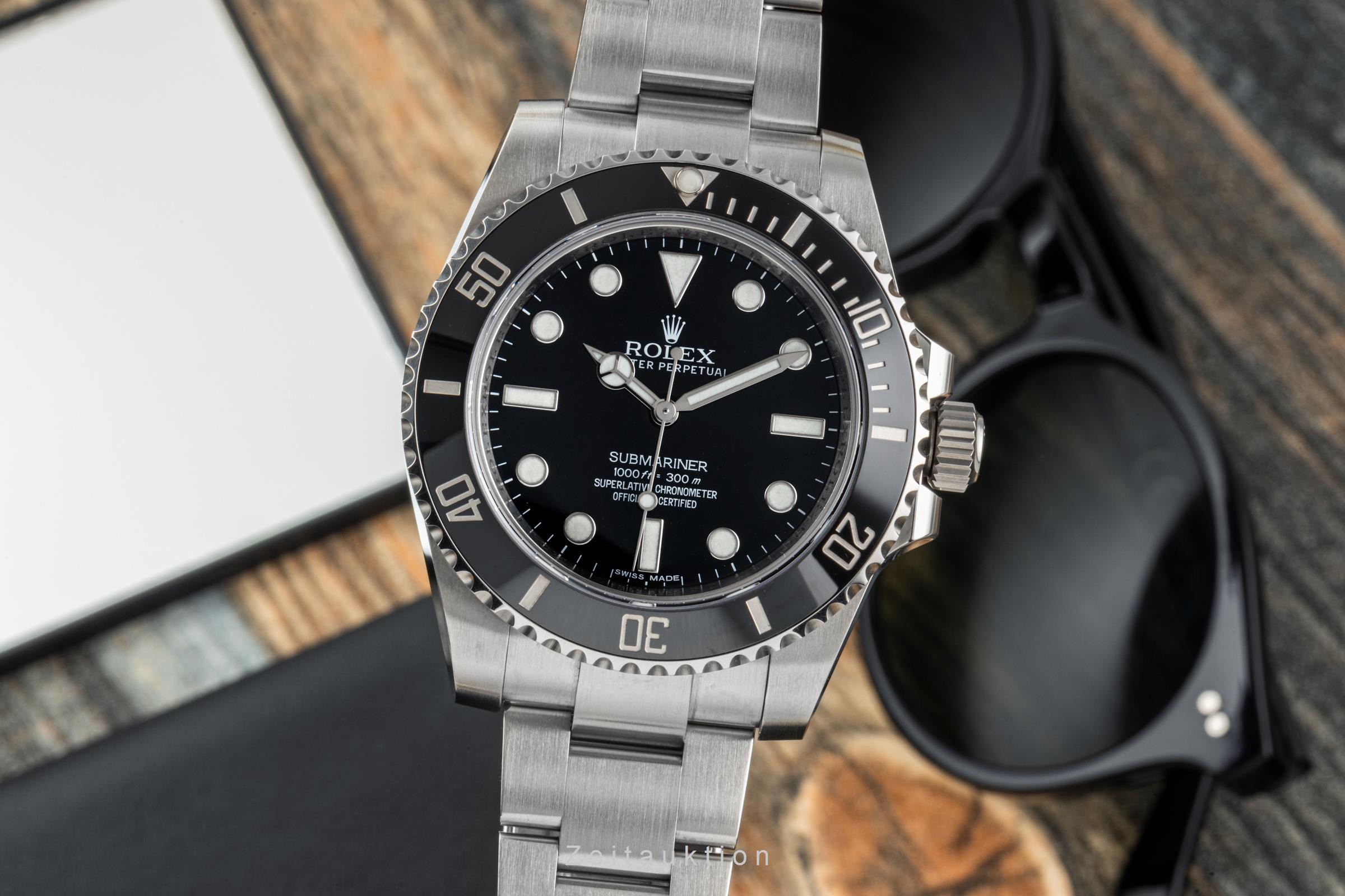 Rolex Submariner acier automatique Kal. 3130 Ref. 114060  | Zeitauktion