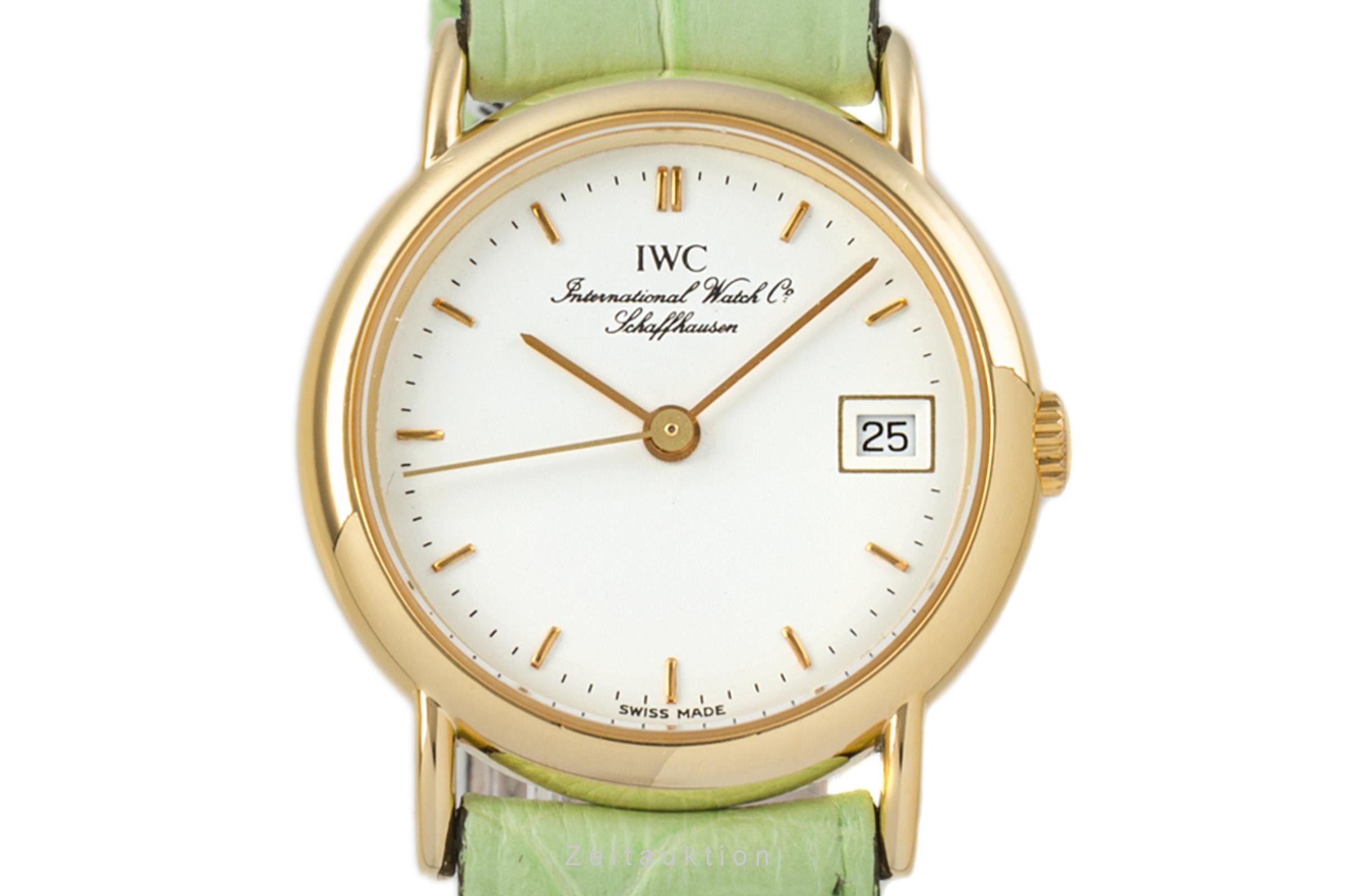 IWC Portofino 18 ct gold quartz Kal. 2209 Ref. 4531-001  | Zeitauktion