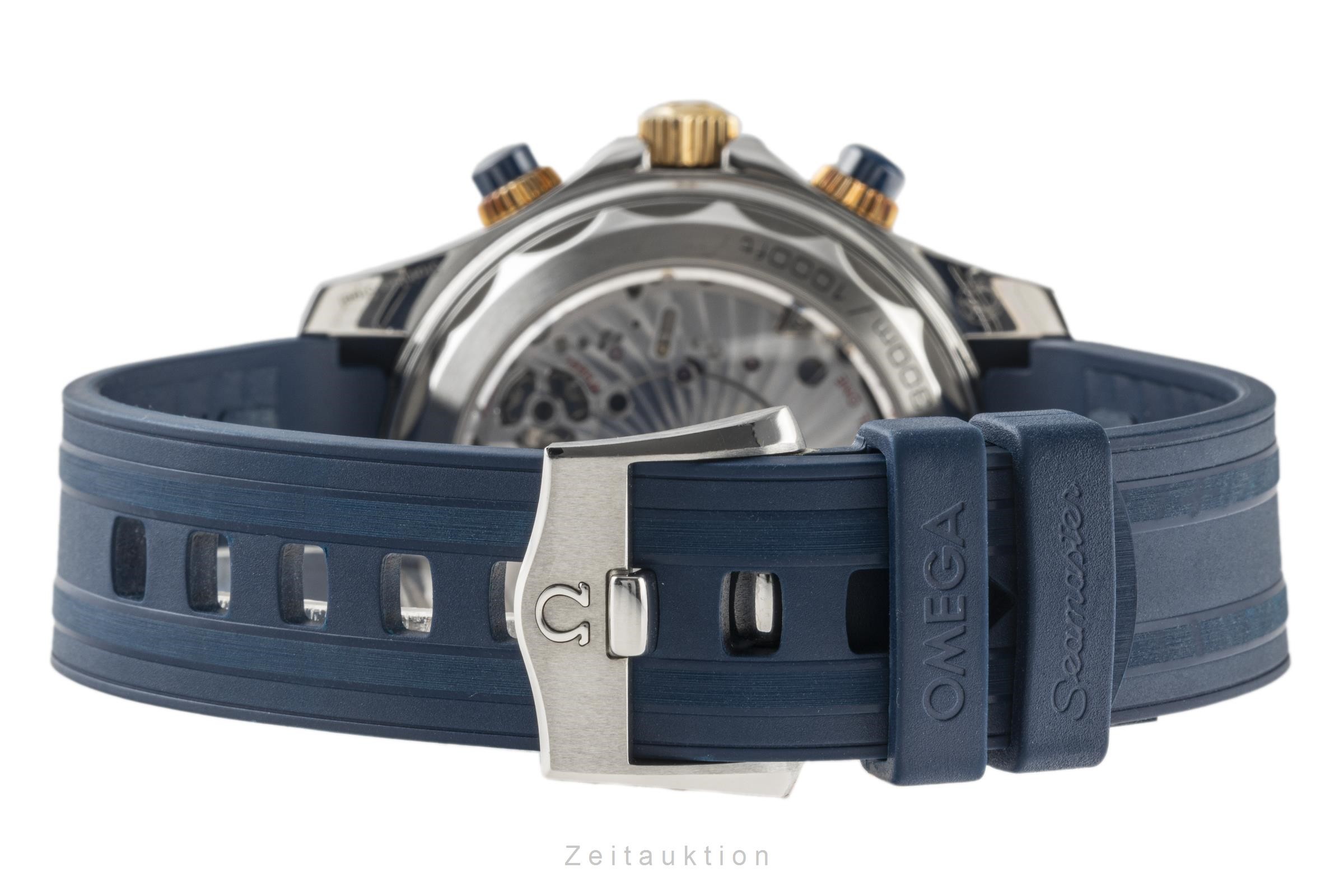 Omega Seamaster chronograph steel / gold automatic Kal. 9900 Ref. 210.22.44.51.03.001  | Zeitauktion