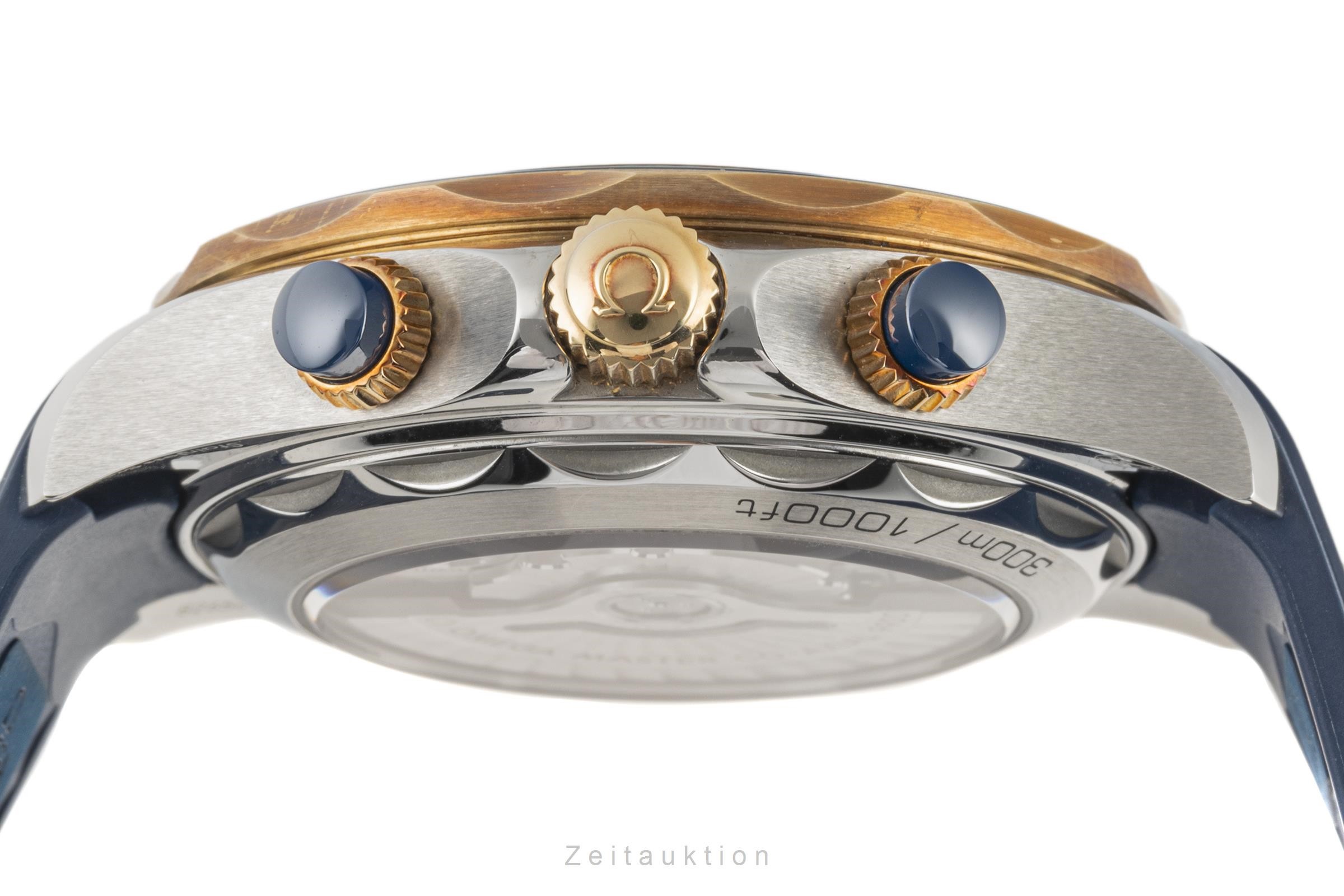Omega Seamaster chronograph steel / gold automatic Kal. 9900 Ref. 210.22.44.51.03.001  | Zeitauktion
