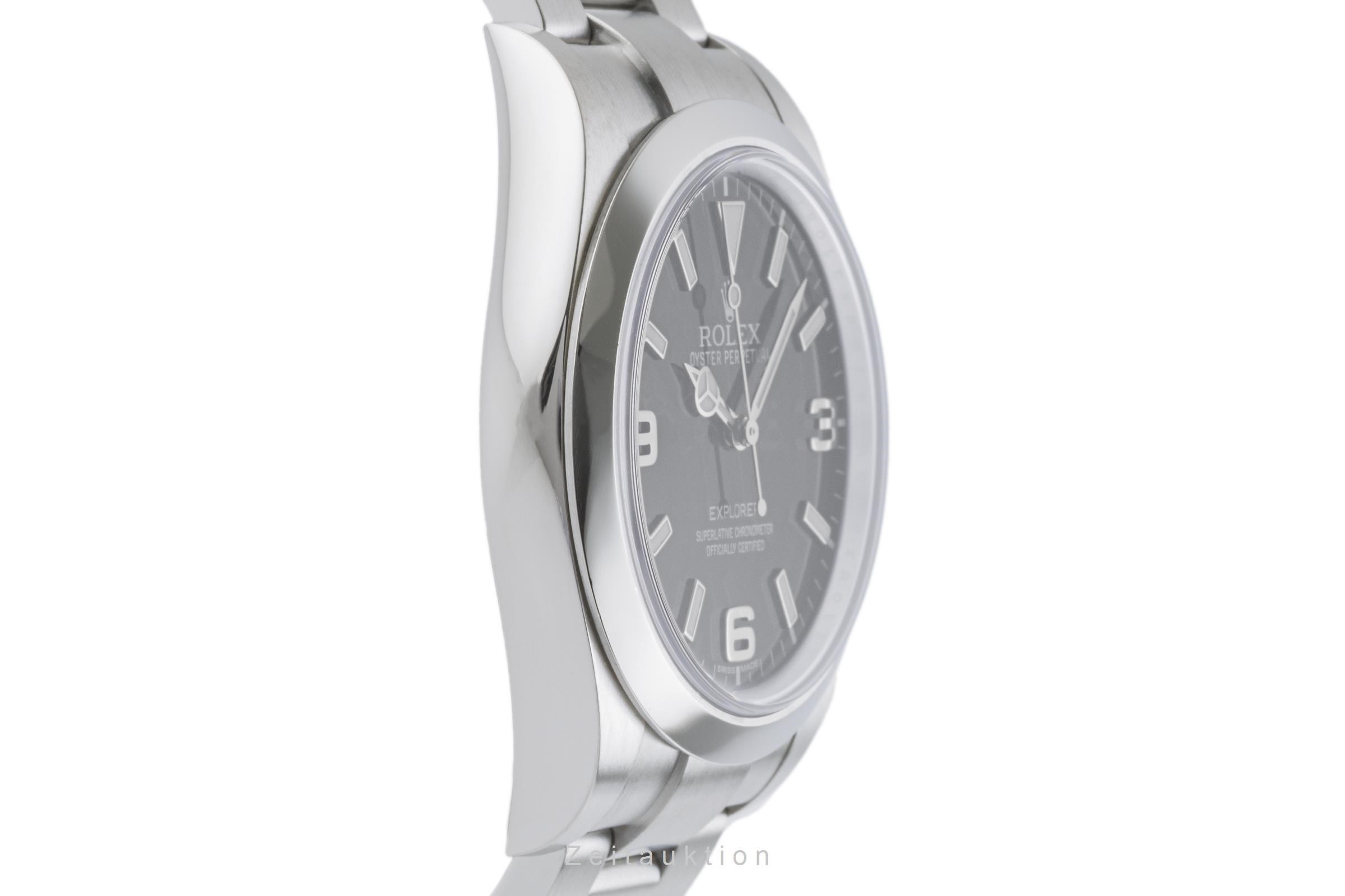 Rolex Explorer acero automático Kal. 3132 Ref. 214270  | Zeitauktion