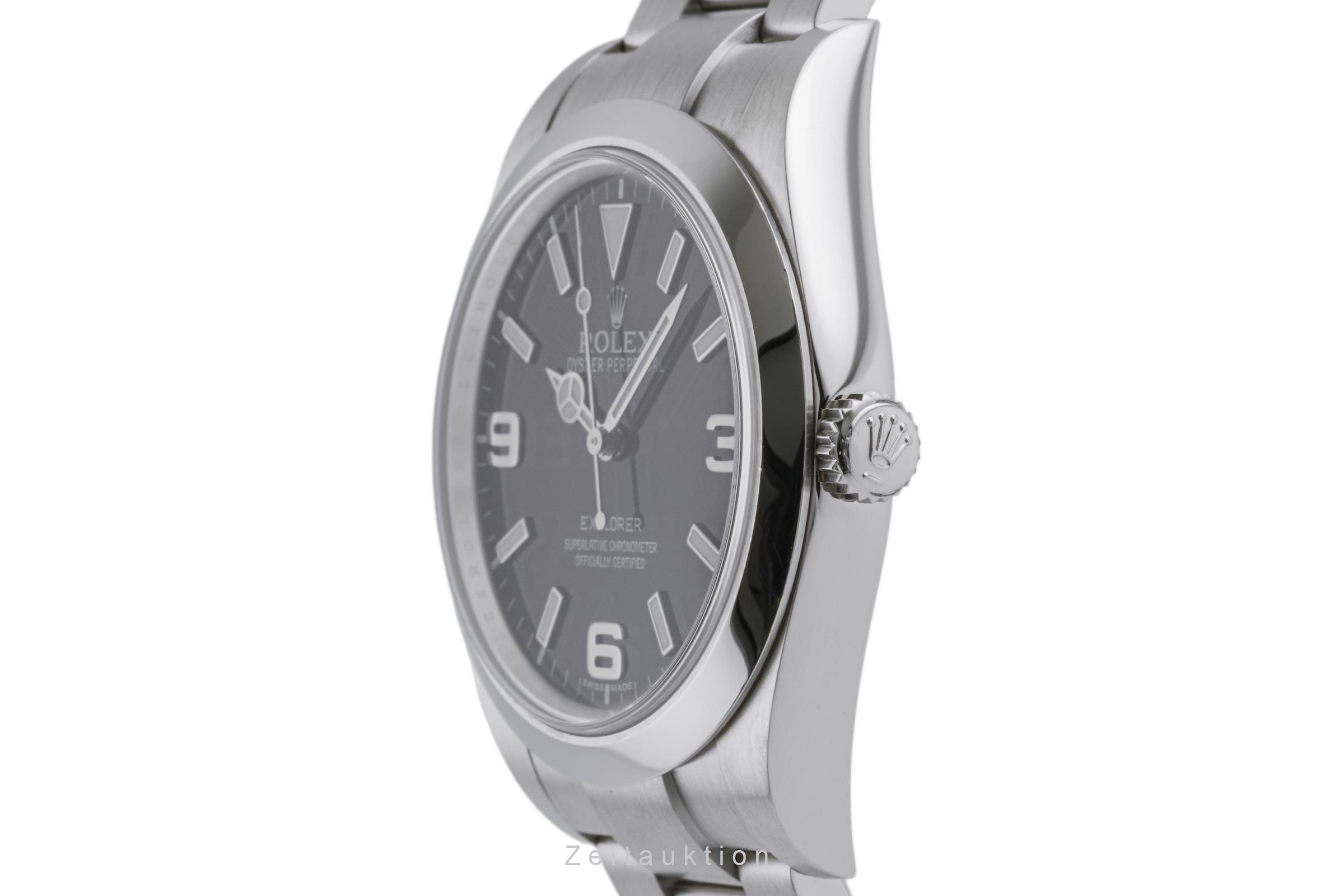 Rolex Explorer acero automático Kal. 3132 Ref. 214270  | Zeitauktion