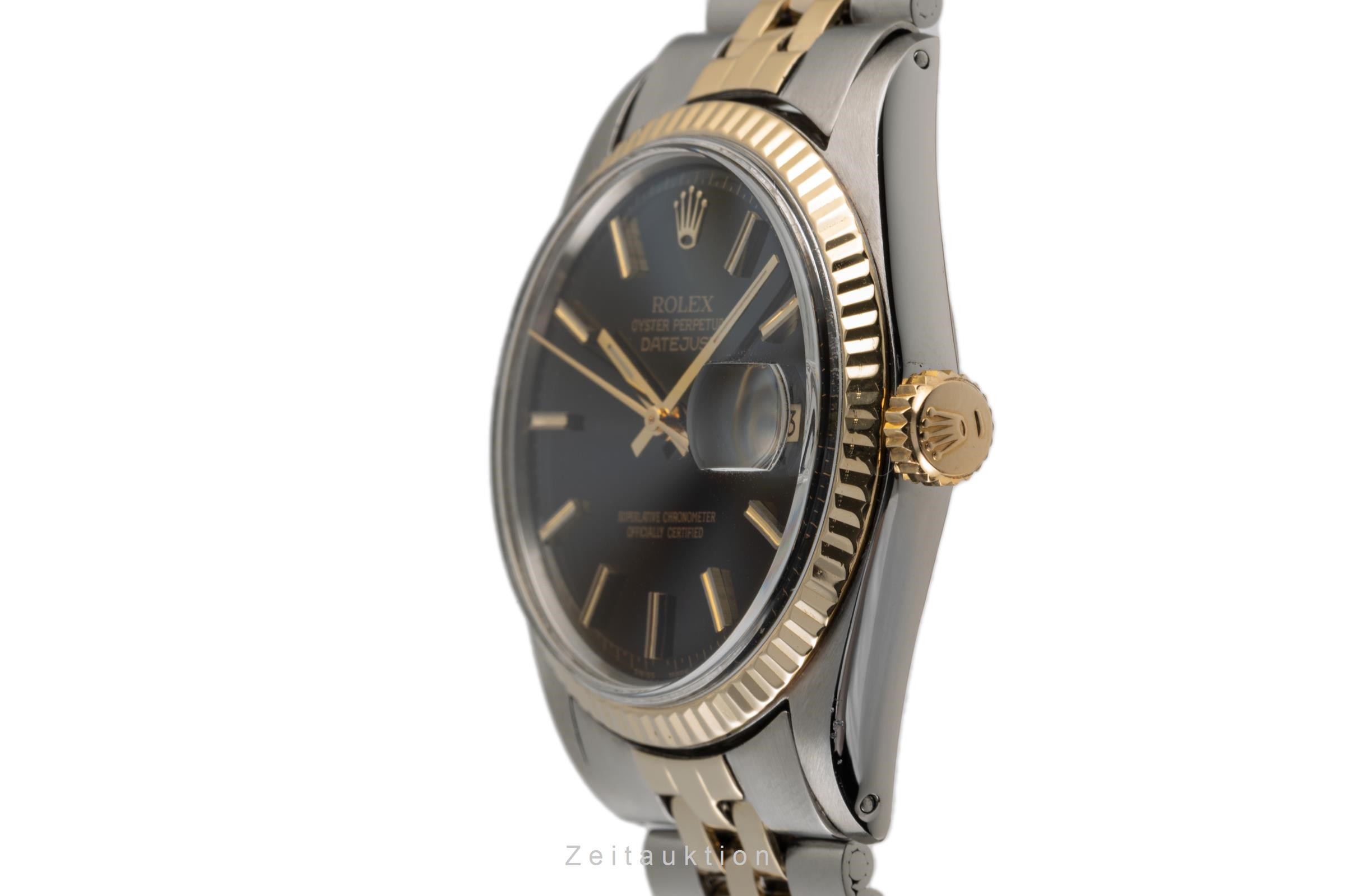 Rolex Datejust acciaio / oro automatismo Kal. 1570 Ref. 1601 VINTAGE  | Zeitauktion