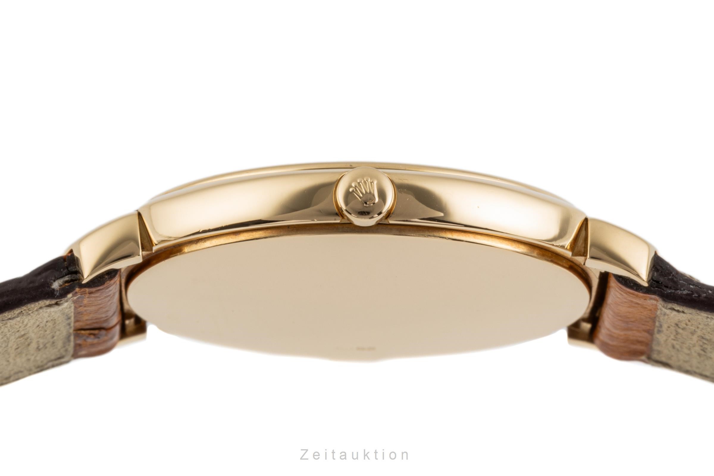 Rolex Cellini 18 ct gold quartz Kal. 6620 Ref. 6623  | Zeitauktion