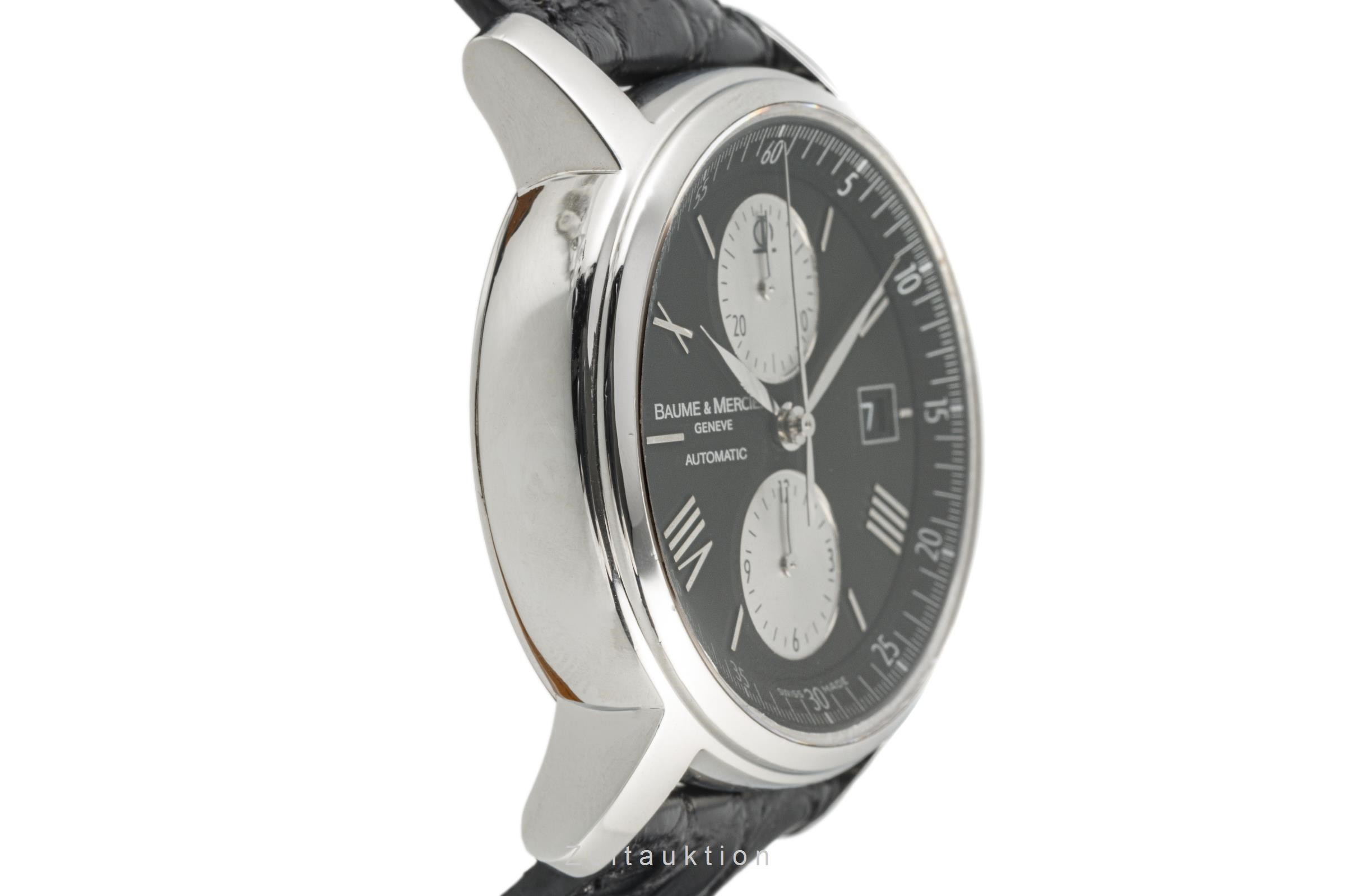 Baume & Mercier Classima cronografo acciaio automatismo Kal. BM13750 Ref. 65591  | Zeitauktion