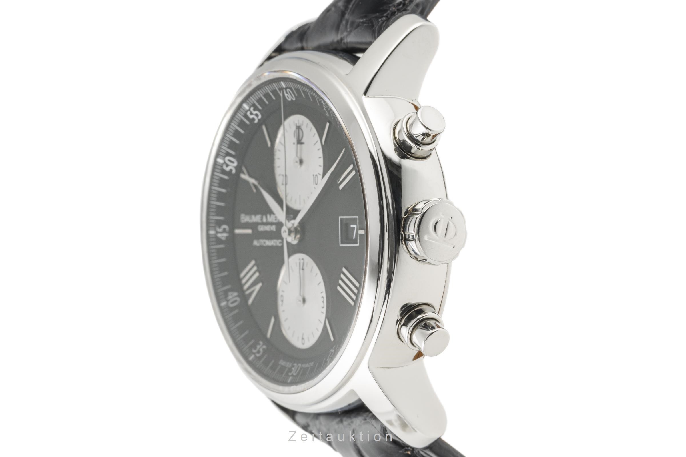Baume & Mercier Classima cronografo acciaio automatismo Kal. BM13750 Ref. 65591  | Zeitauktion