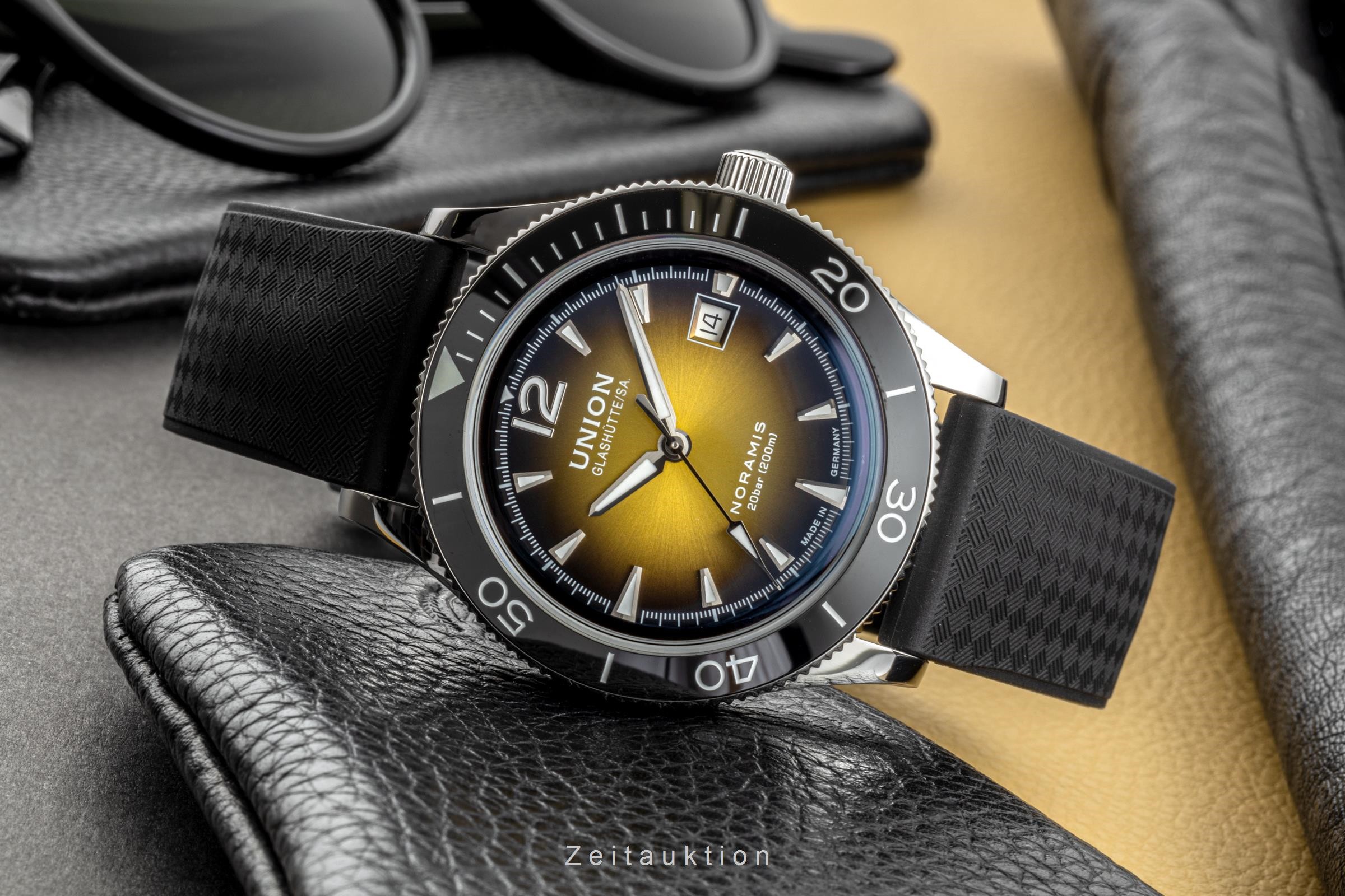 Union Glashütte Noramis acero automático Kal. UNG-07.S1 Ref. D012.907.17.367.00  | Zeitauktion