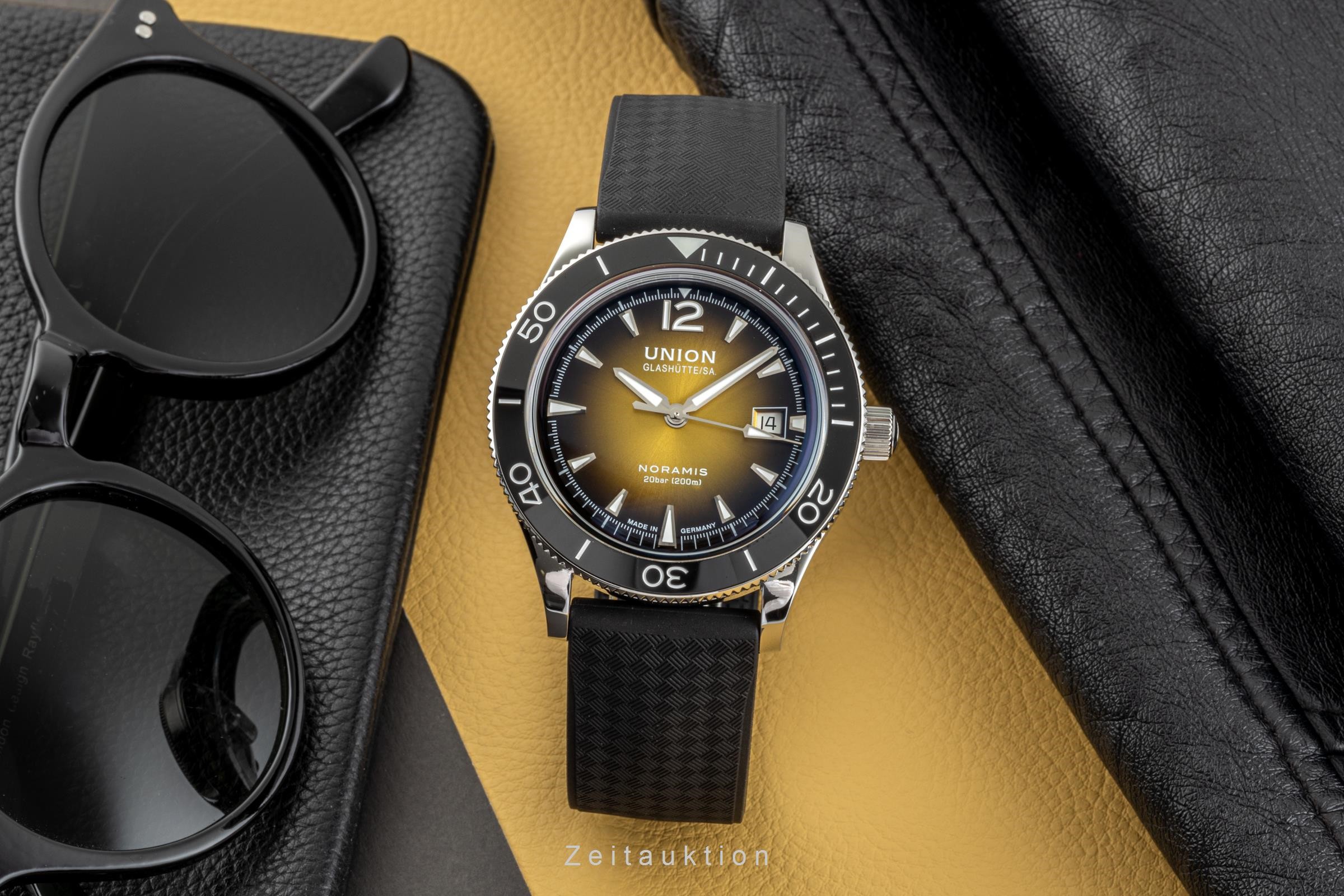 Union Glashütte Noramis acero automático Kal. UNG-07.S1 Ref. D012.907.17.367.00  | Zeitauktion