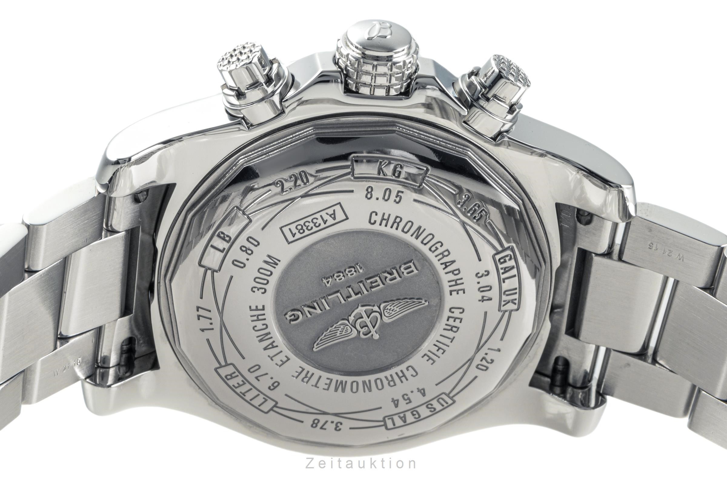 Breitling Avenger II chronograph steel automatic Kal. B13 Ref. A133811/BC32  | Zeitauktion