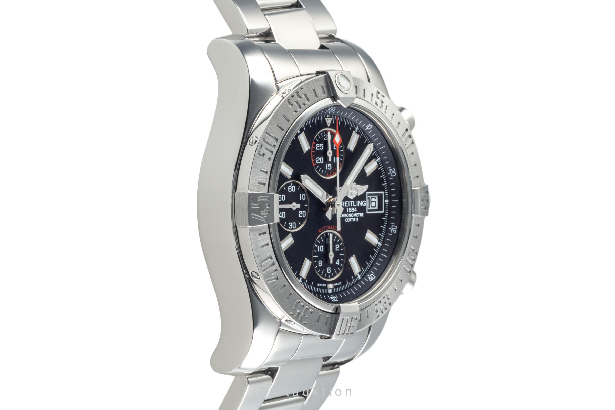 Breitling Avenger II chronograph steel automatic Kal. B13 Ref. A133811/BC32  | Zeitauktion