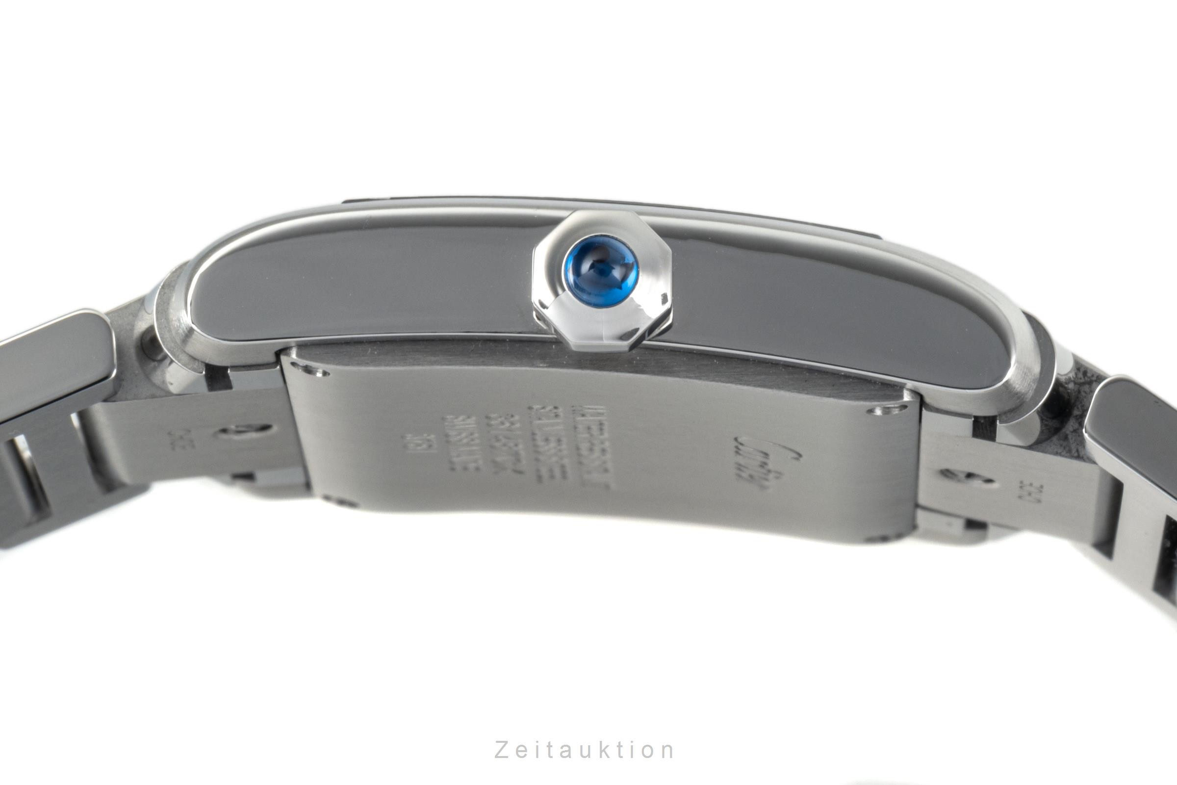 Cartier Tank Francaise steel quartz Kal. 157 Ref. WSTA0005, 3751  | Zeitauktion