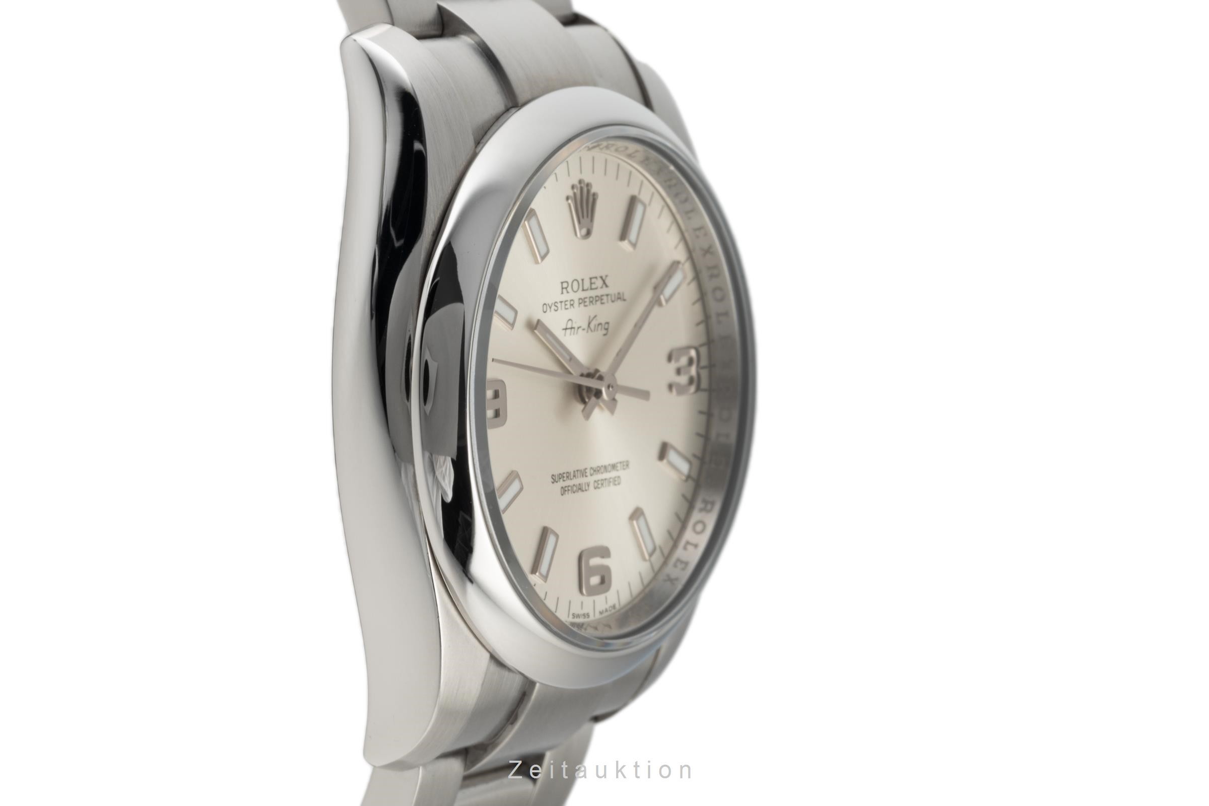 Rolex Air King acciaio automatismo Kal. 3130 Ref. 114200  | Zeitauktion