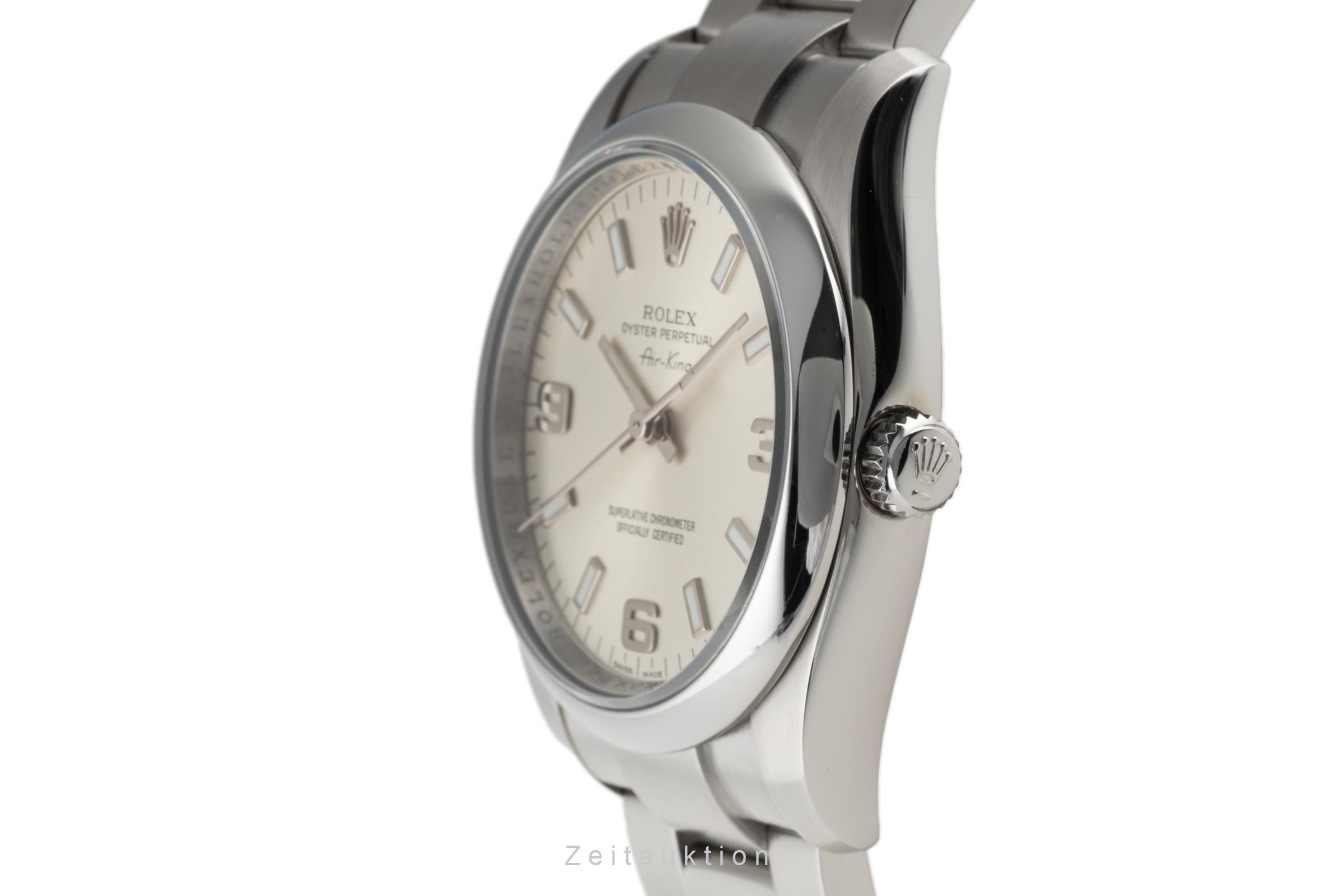 Rolex Air King acciaio automatismo Kal. 3130 Ref. 114200  | Zeitauktion