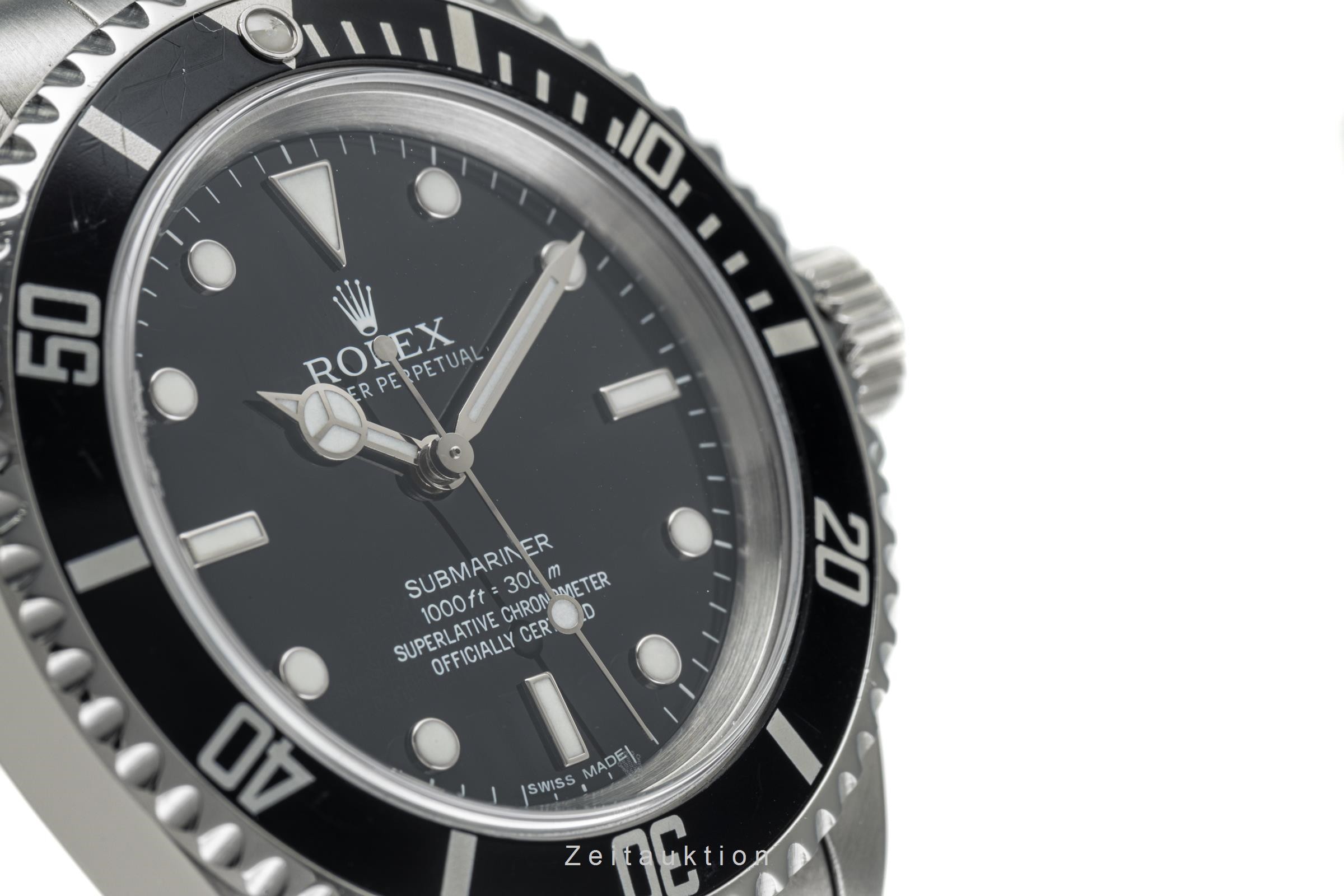 Rolex Submariner steel automatic Kal. 3000 Ref. 14060  | Zeitauktion
