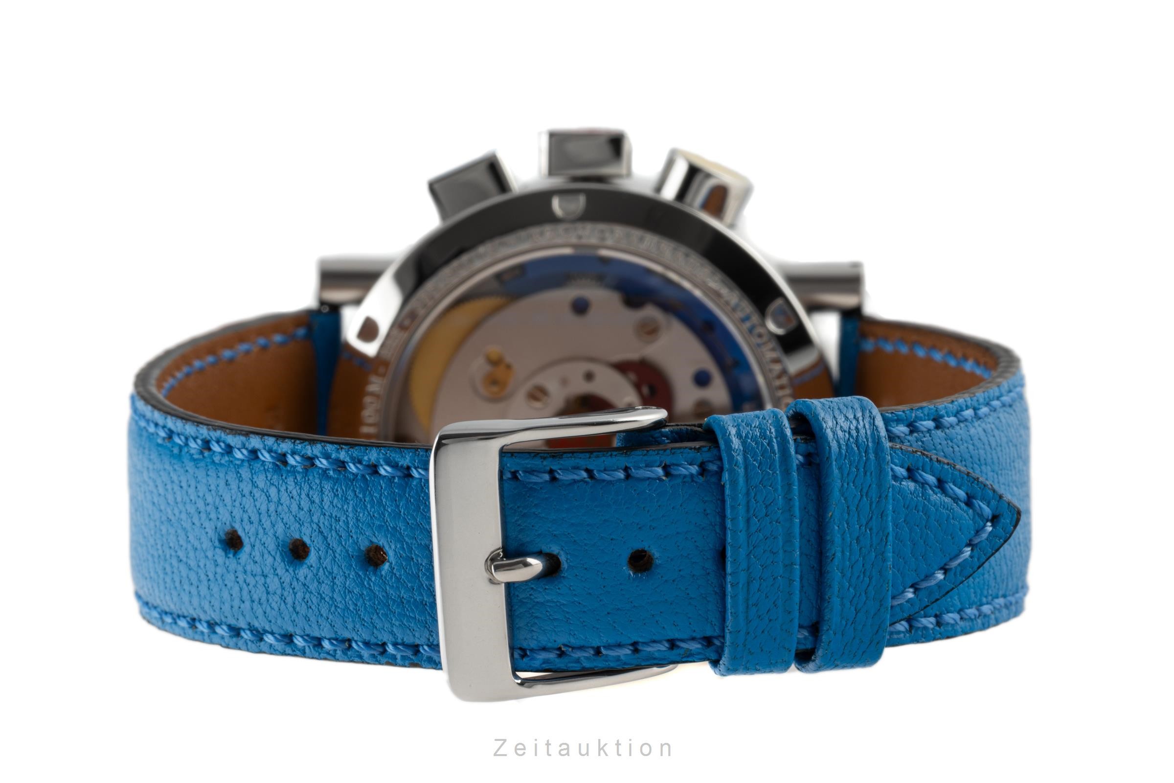 Alain Silberstein Krono Bauhaus cronografo acciaio automatismo LIMITED EDITION | Zeitauktion
