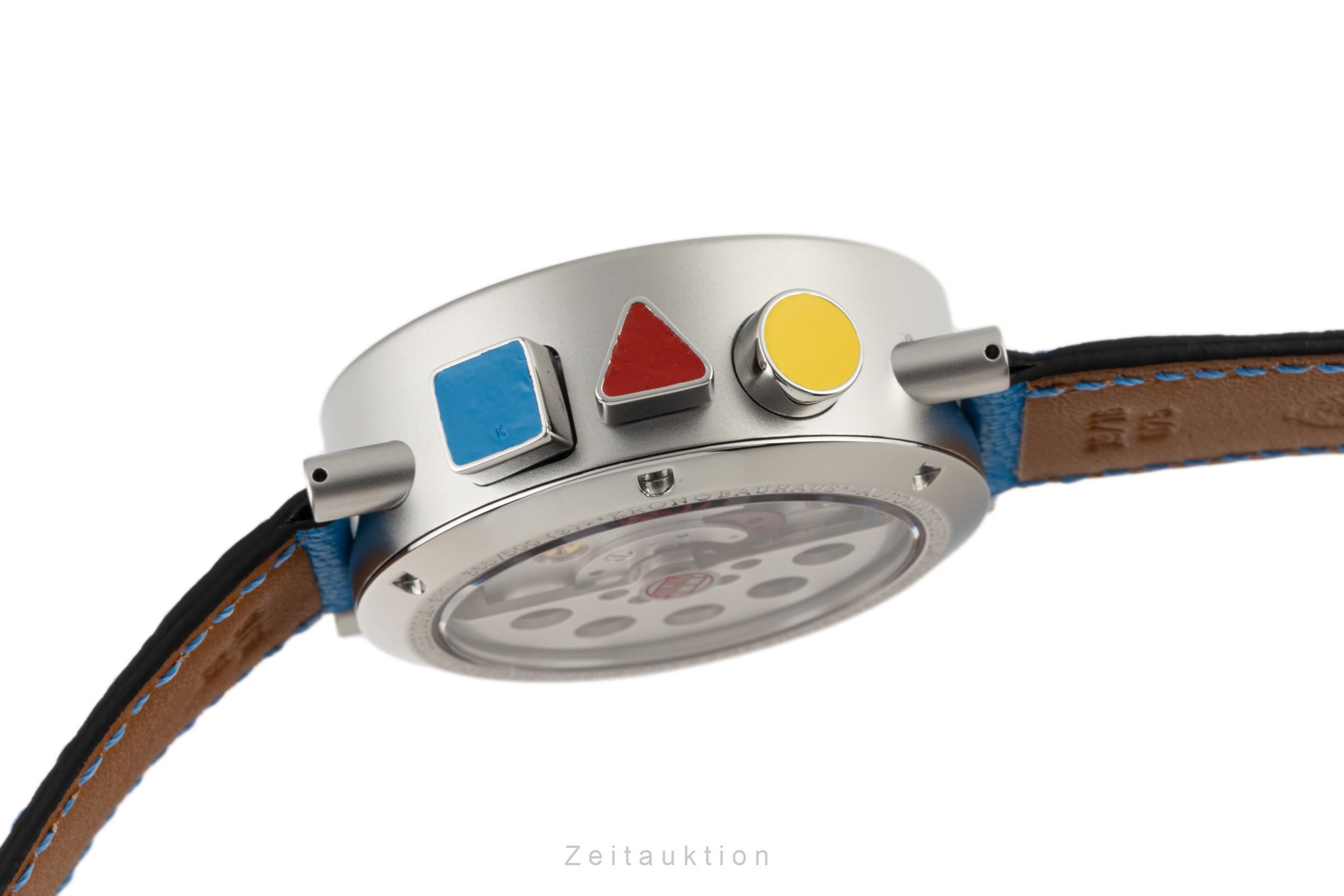 Alain Silberstein Krono Bauhaus cronografo acciaio automatismo LIMITED EDITION | Zeitauktion