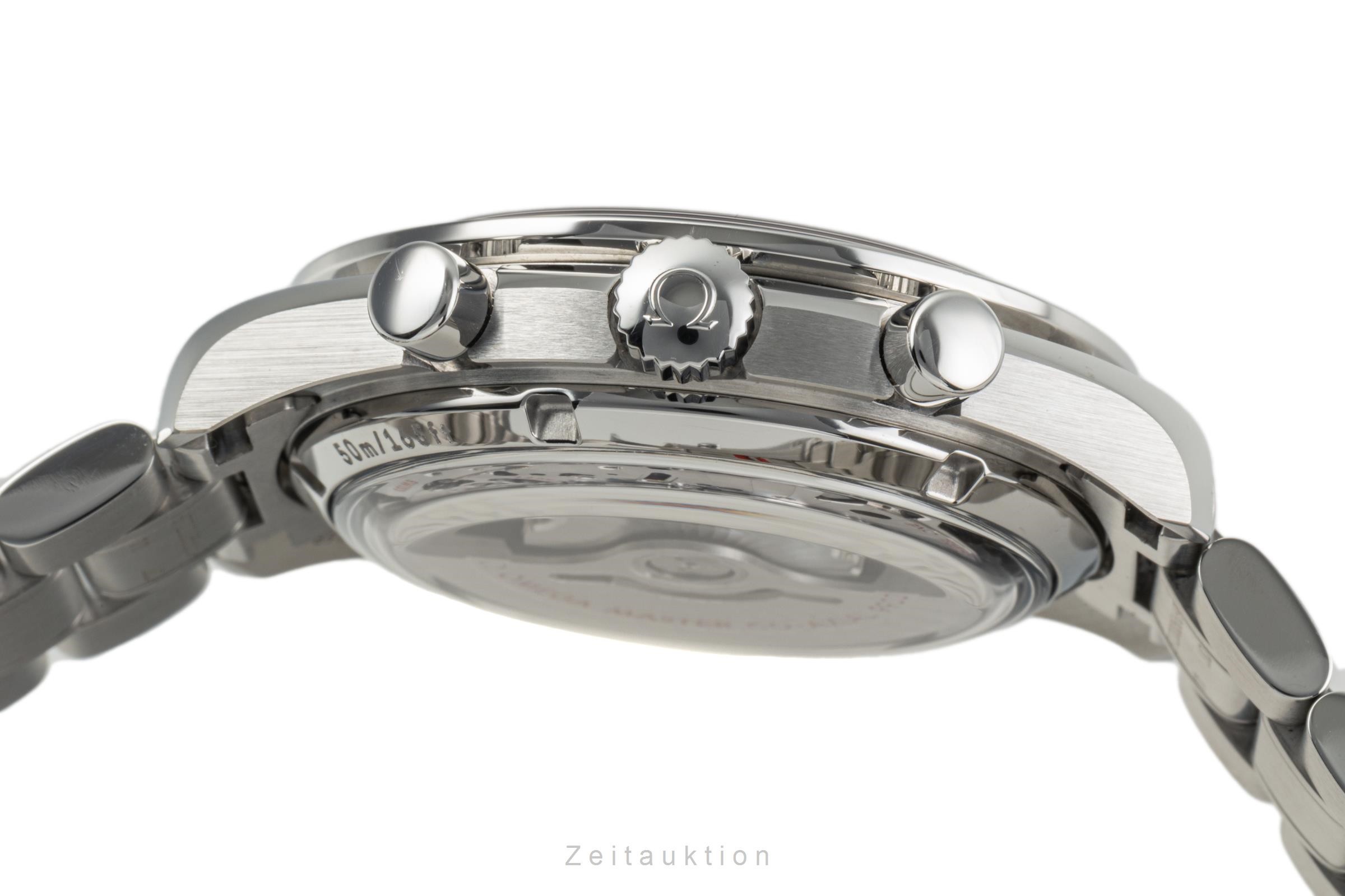 Omega Speedmaster chronograph steel automatic Kal. 9900 Ref. 329.30.44.51.06.001  | Zeitauktion