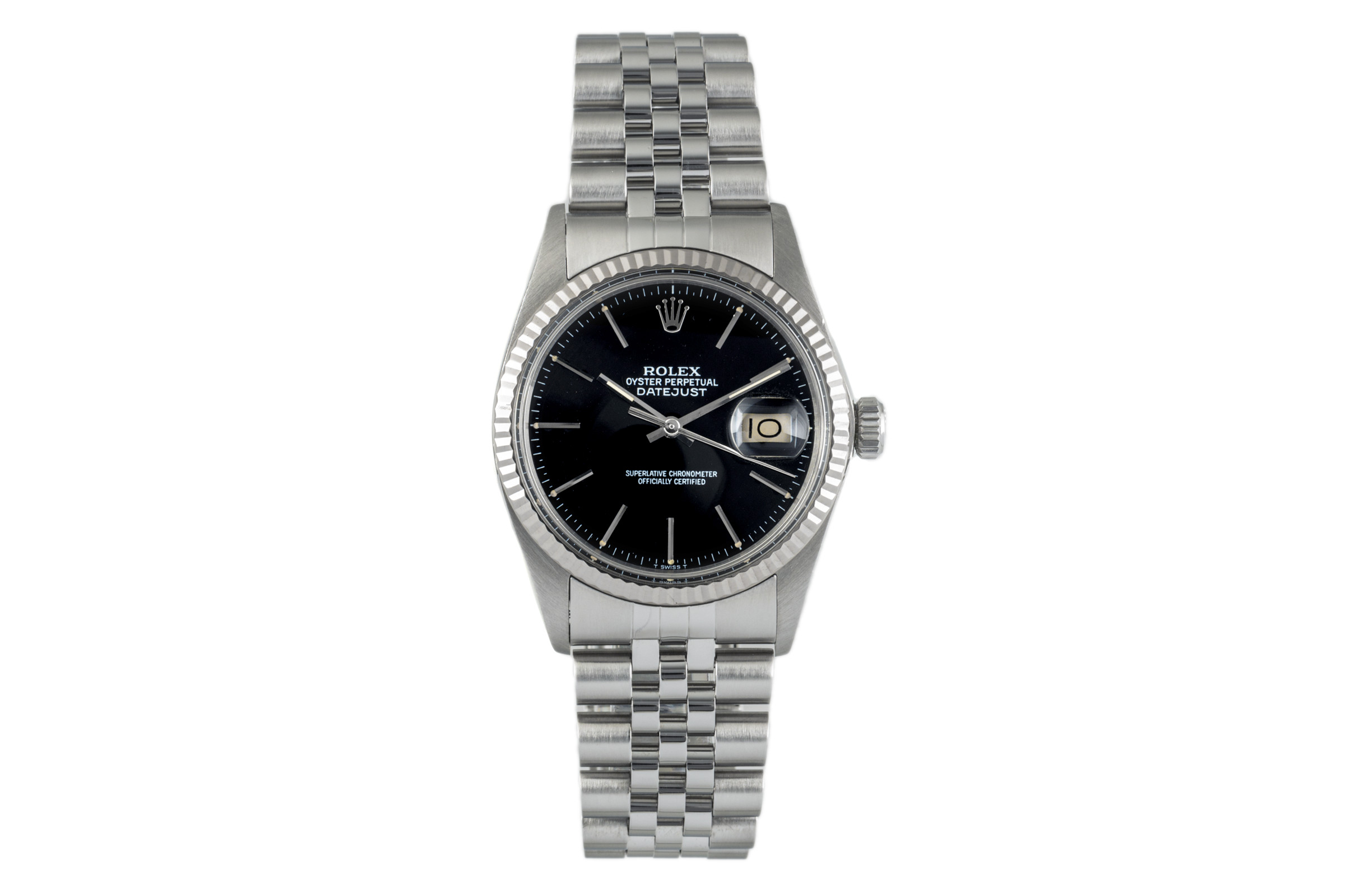 Rolex Datejust steel / white gold automatic Kal. 3035 Ref. 16014  | Zeitauktion