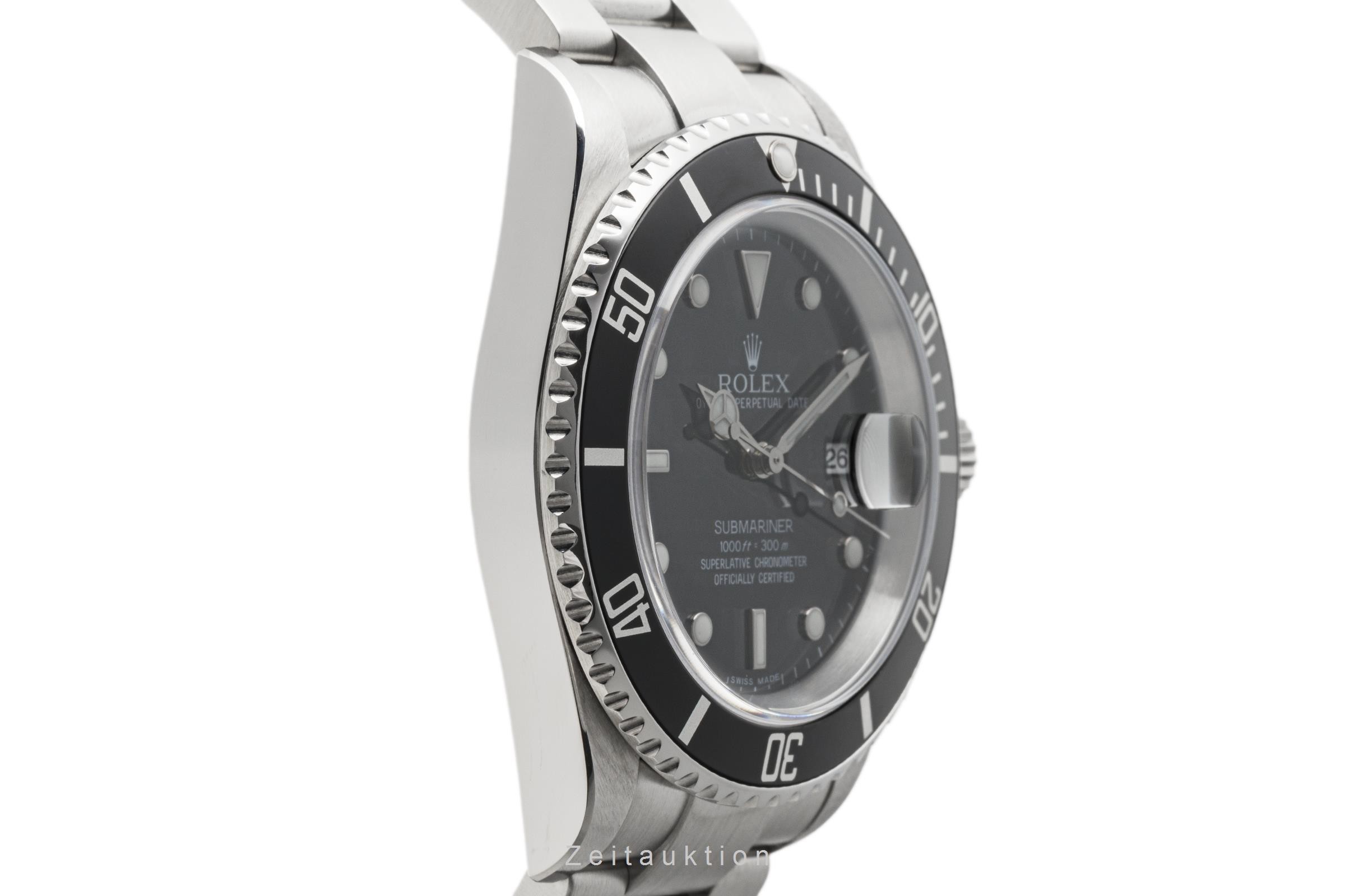 Rolex Submariner acero automático Kal. 3135 Ref. 16610T  | Zeitauktion
