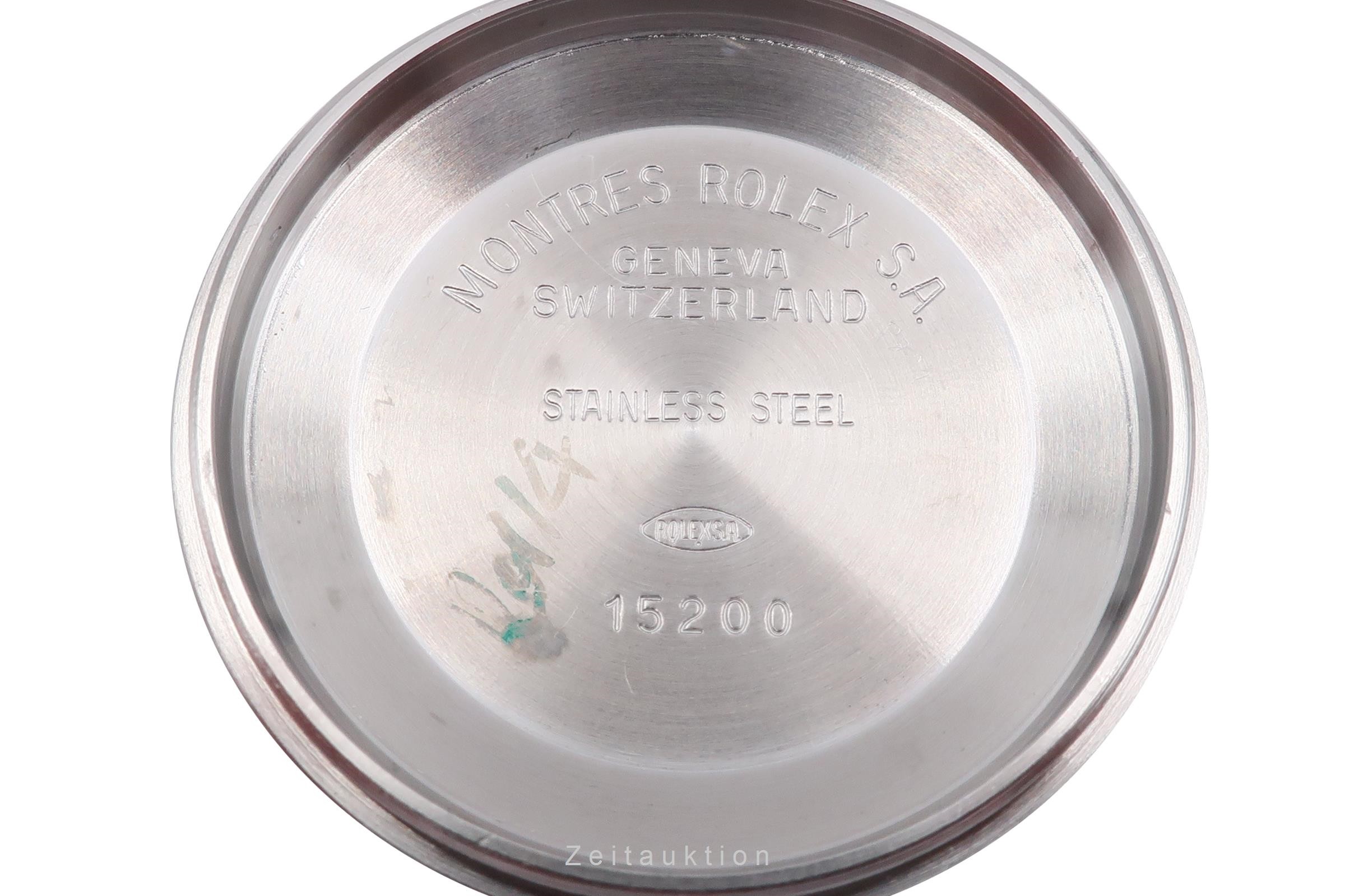 Rolex Date acciaio automatismo Kal. 3135 Ref. 15200  | Zeitauktion