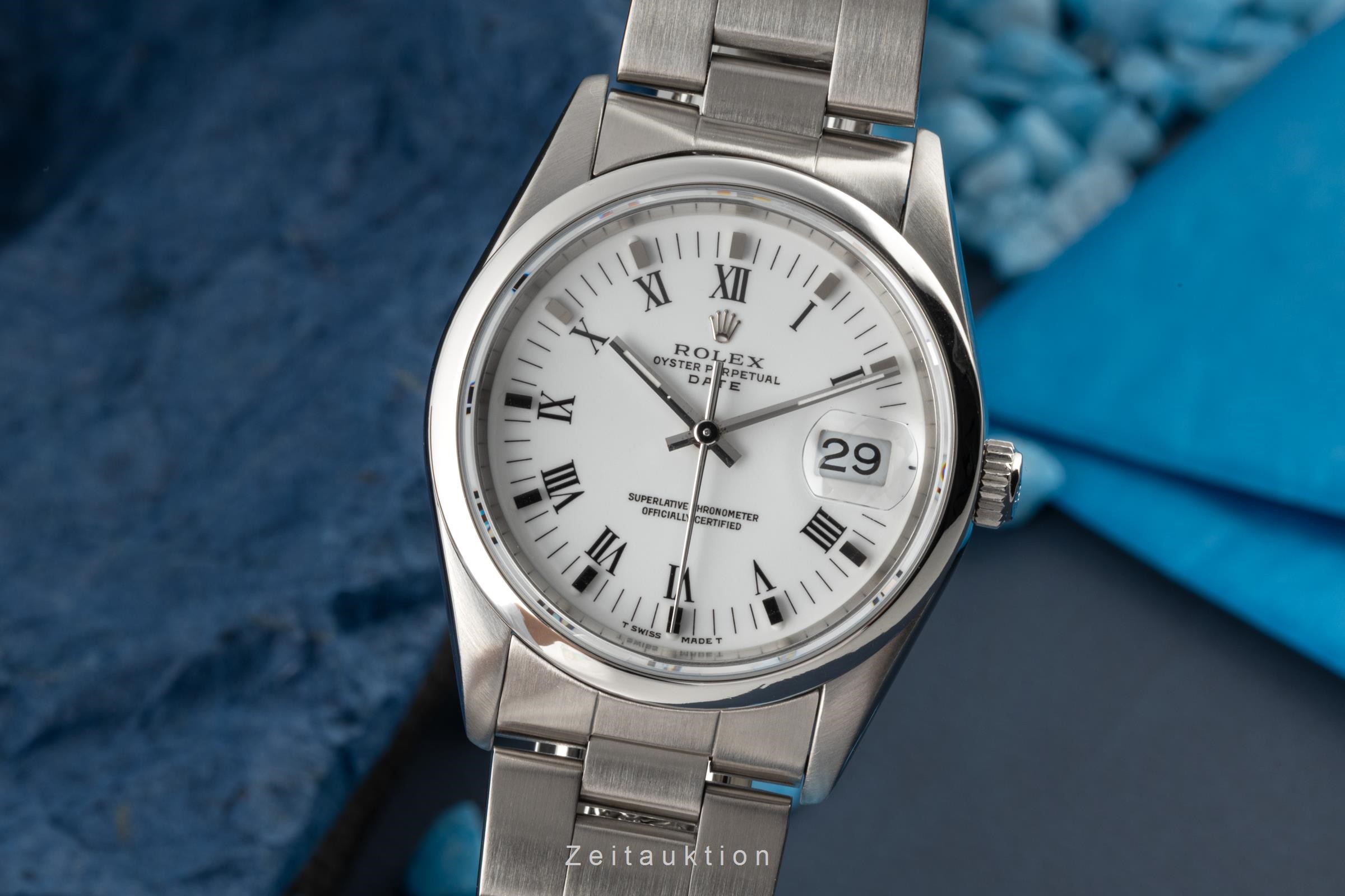 Rolex Date acciaio automatismo Kal. 3135 Ref. 15200  | Zeitauktion