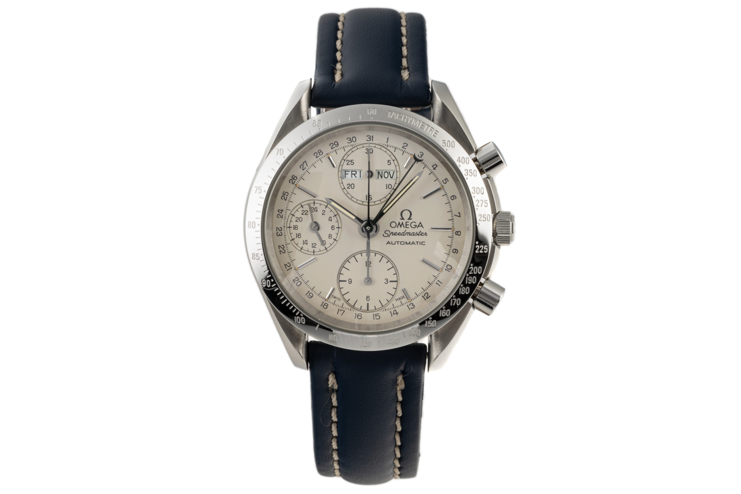 Omega Speedmaster Chronograph Stahl Automatik Kal. 1150 Ref  