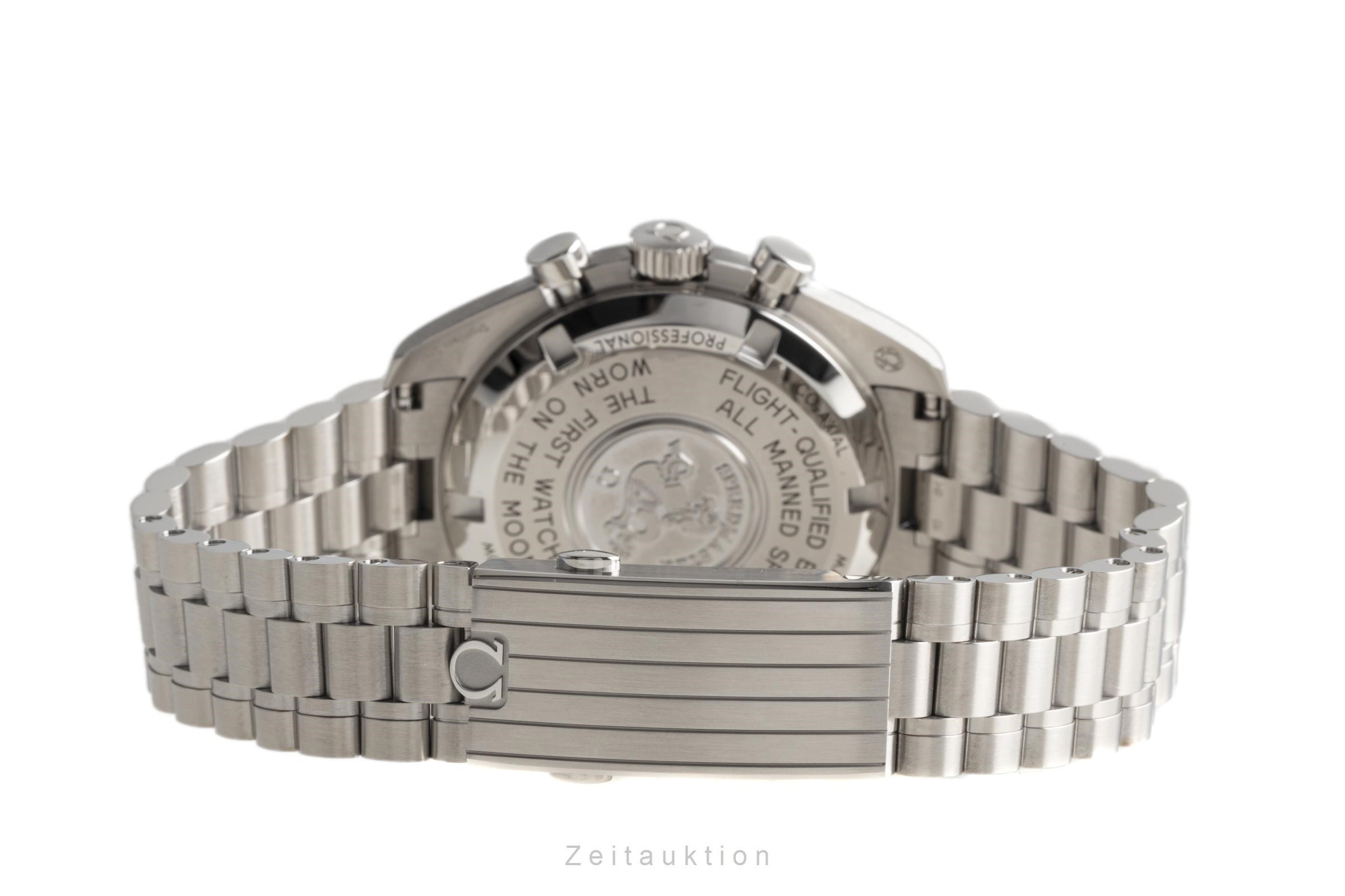Omega Speedmaster Moonwatch Chronograph Stahl Handaufzug Kal. 3861 Ref. 310.30.42.50.01.001  | Zeitauktion