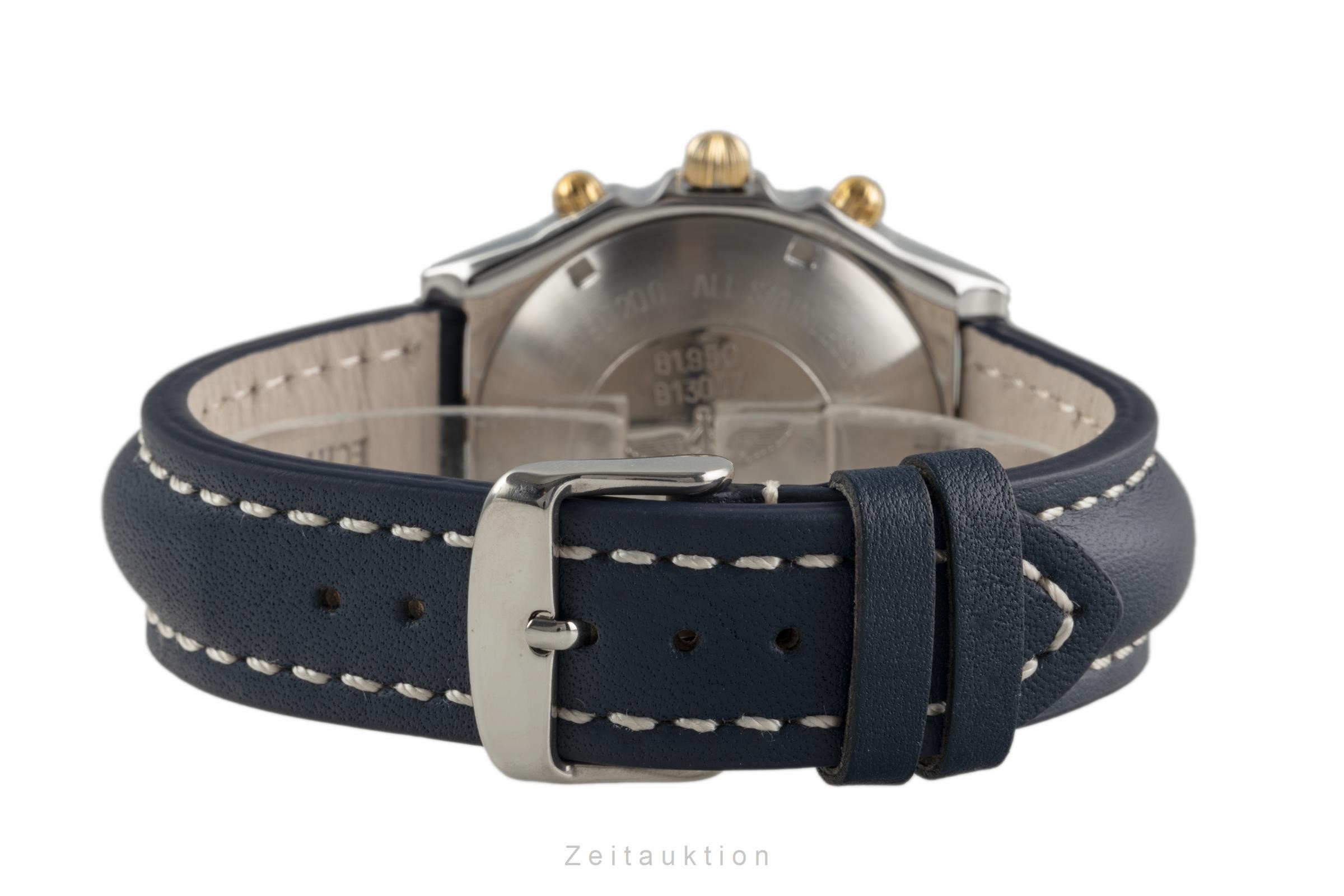 Breitling Chronomat Chronograph Stahl / vergoldet Automatik Kal 