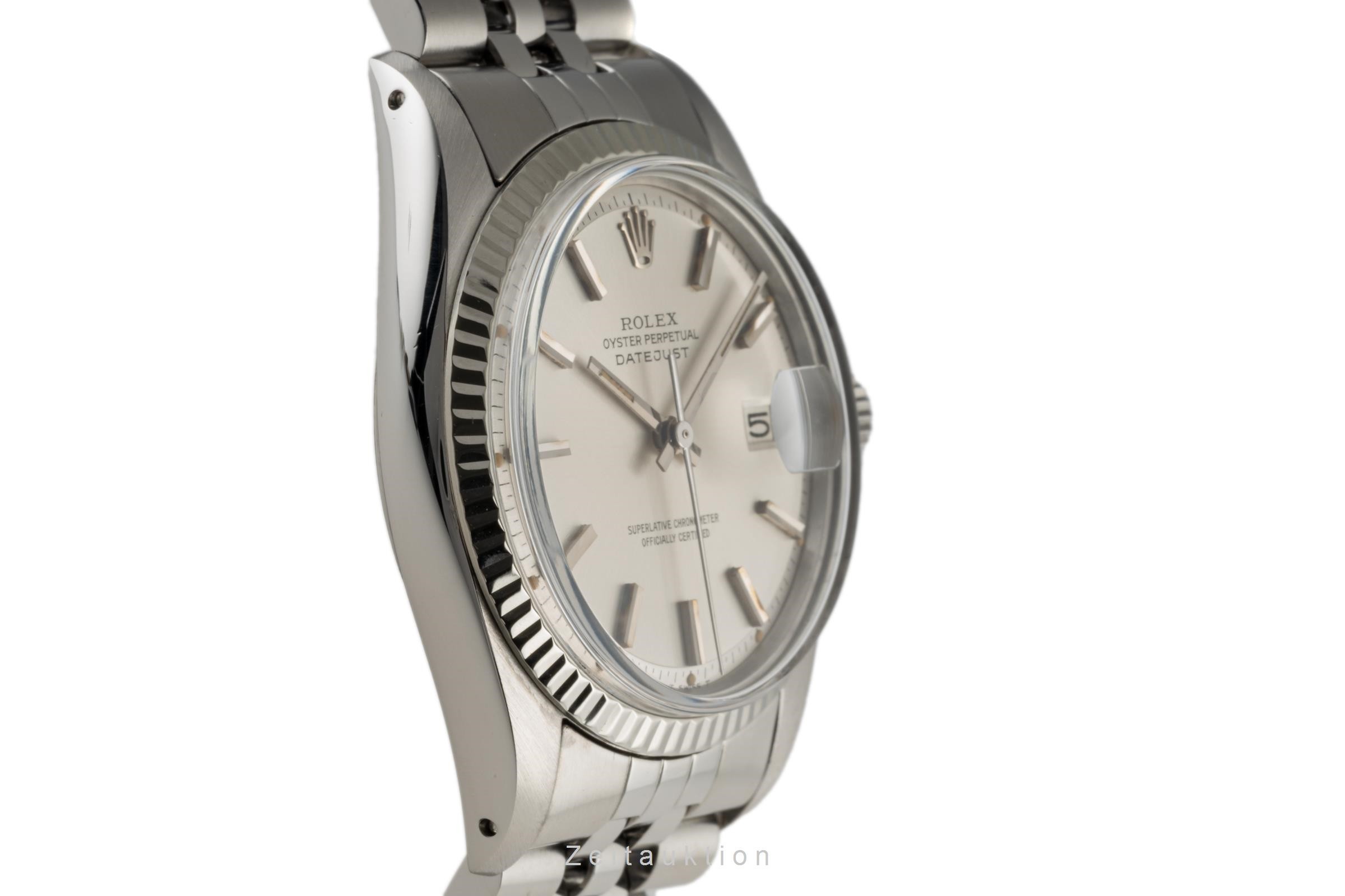 Rolex Datejust Stahl / Weissgold Automatik Kal. 1570 Ref. 1601  | Zeitauktion