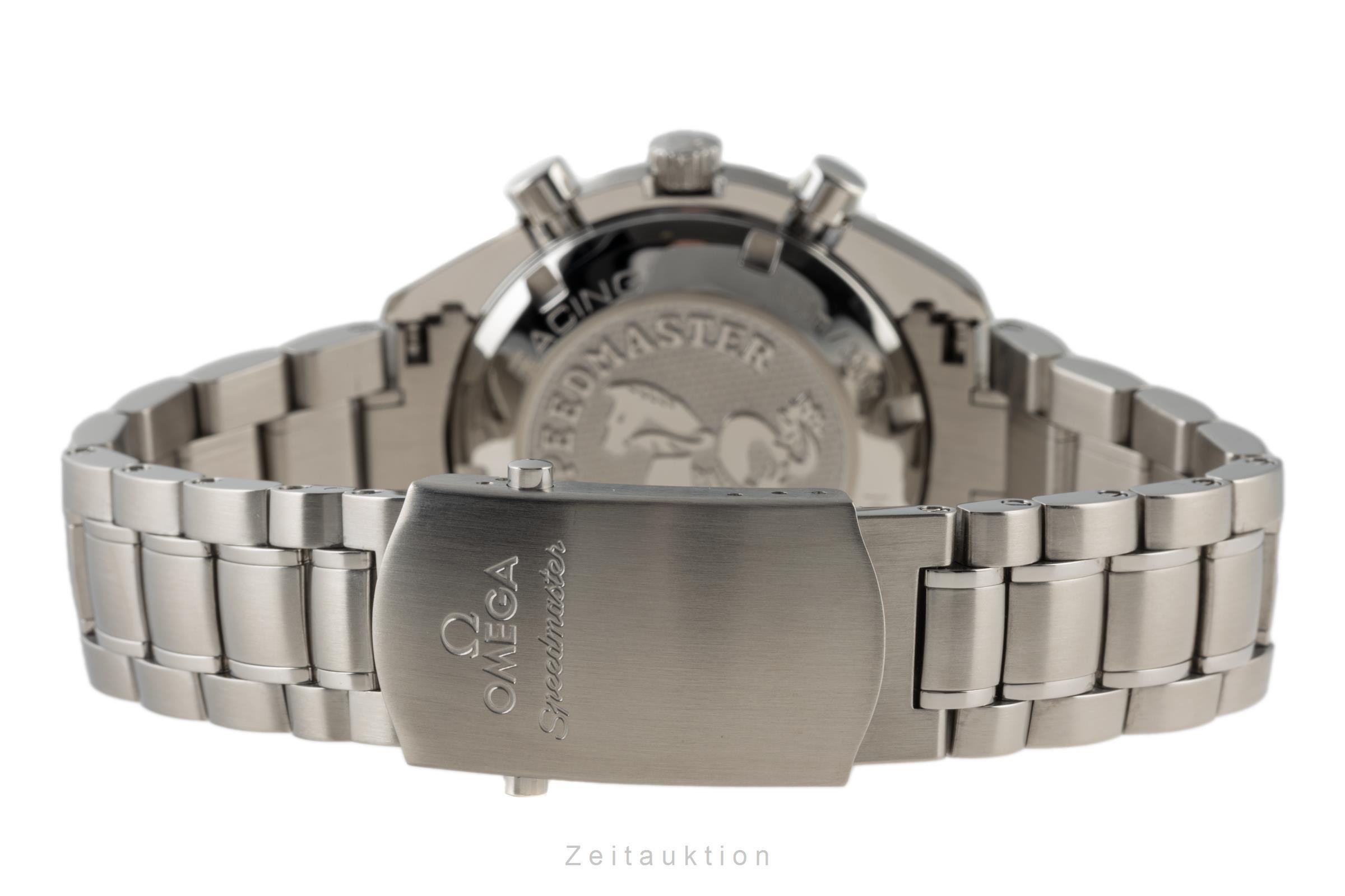 Omega Speedmaster Racing Chronograph Stahl Automatik Kal. 3330 Ref. 326.30.40.50.01.001  | Zeitauktion