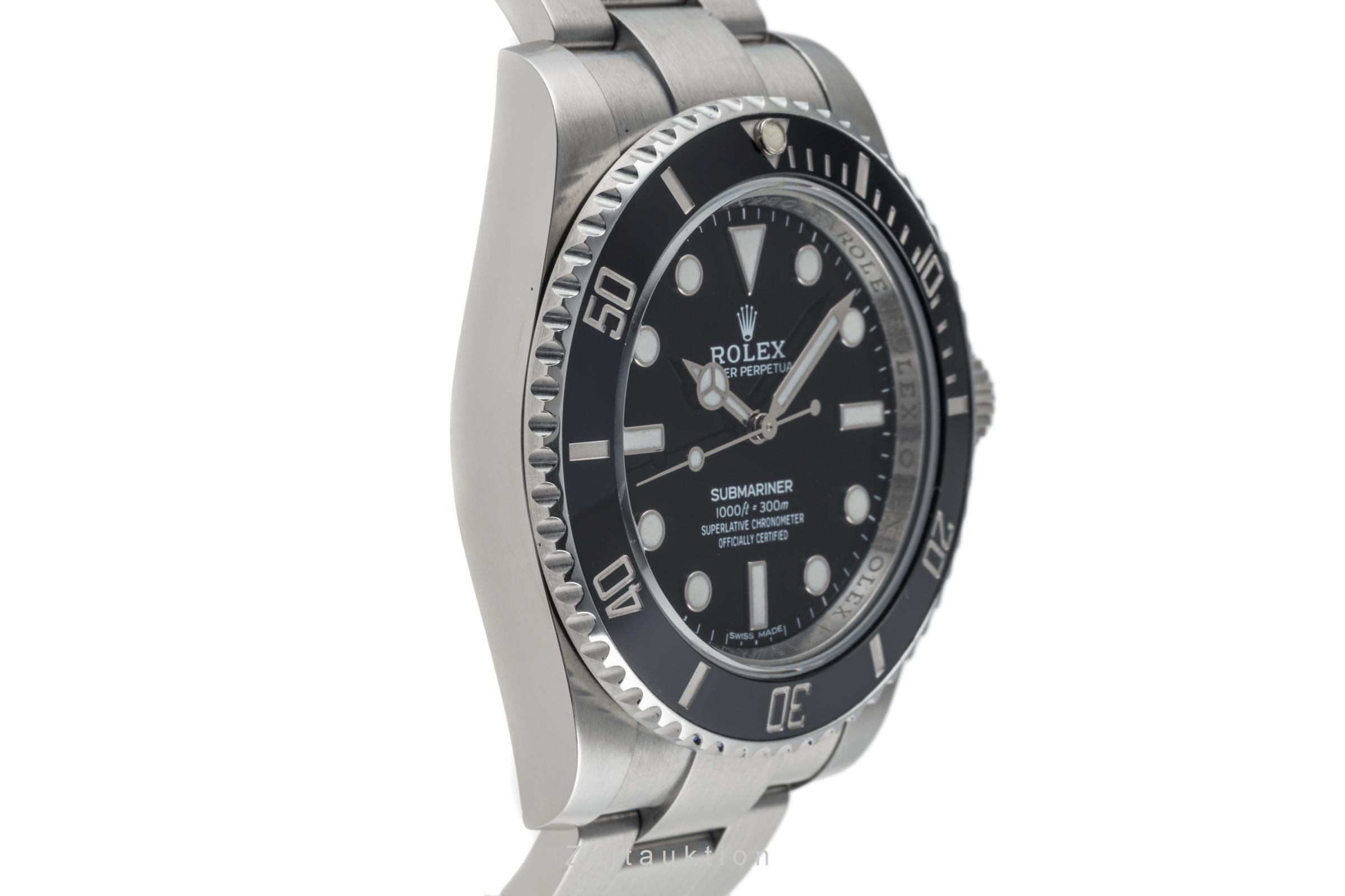 Rolex Submariner Stahl Automatik Kal. 3130 Ref. 114060  | Zeitauktion