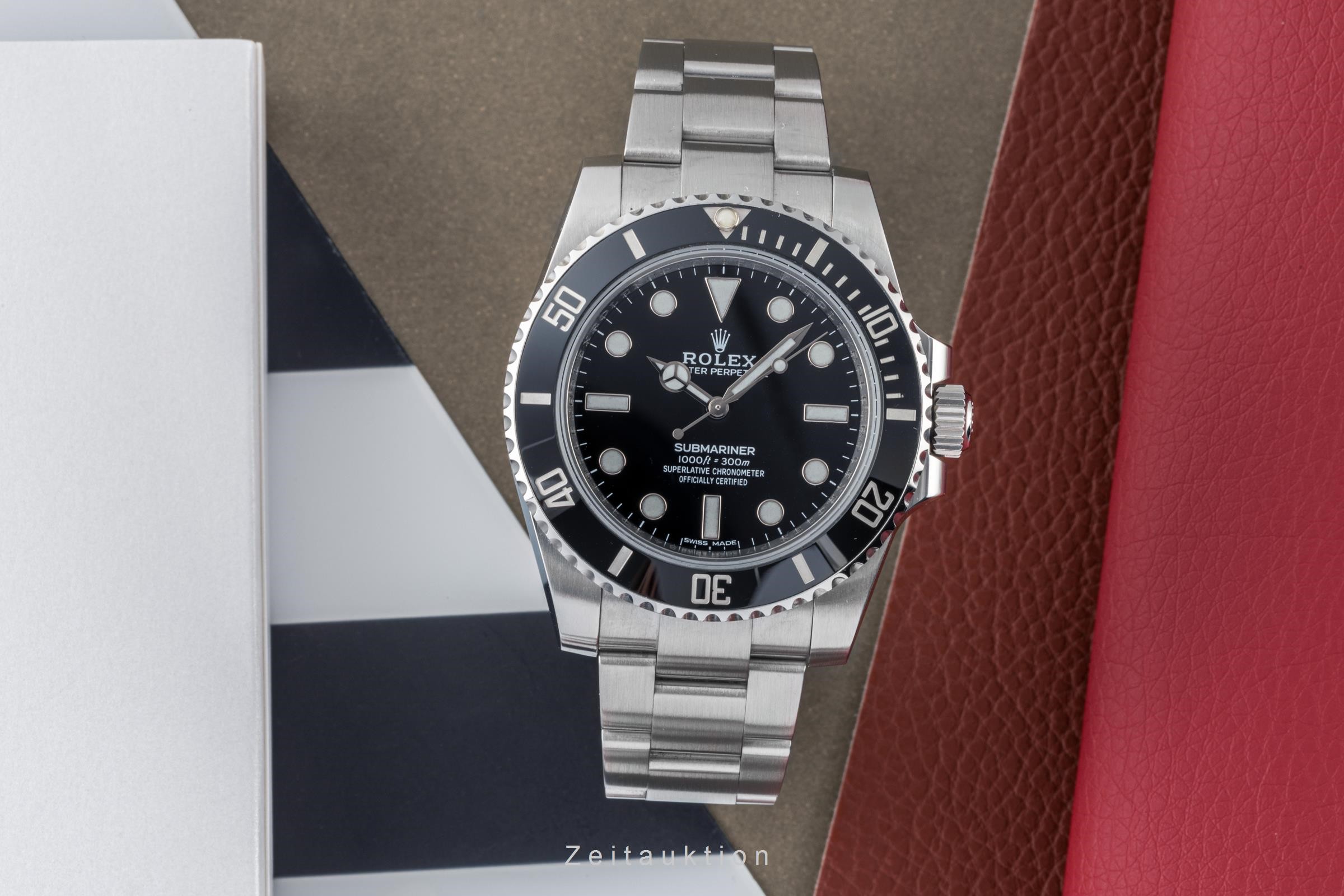 Rolex Submariner Stahl Automatik Kal. 3130 Ref. 114060  | Zeitauktion