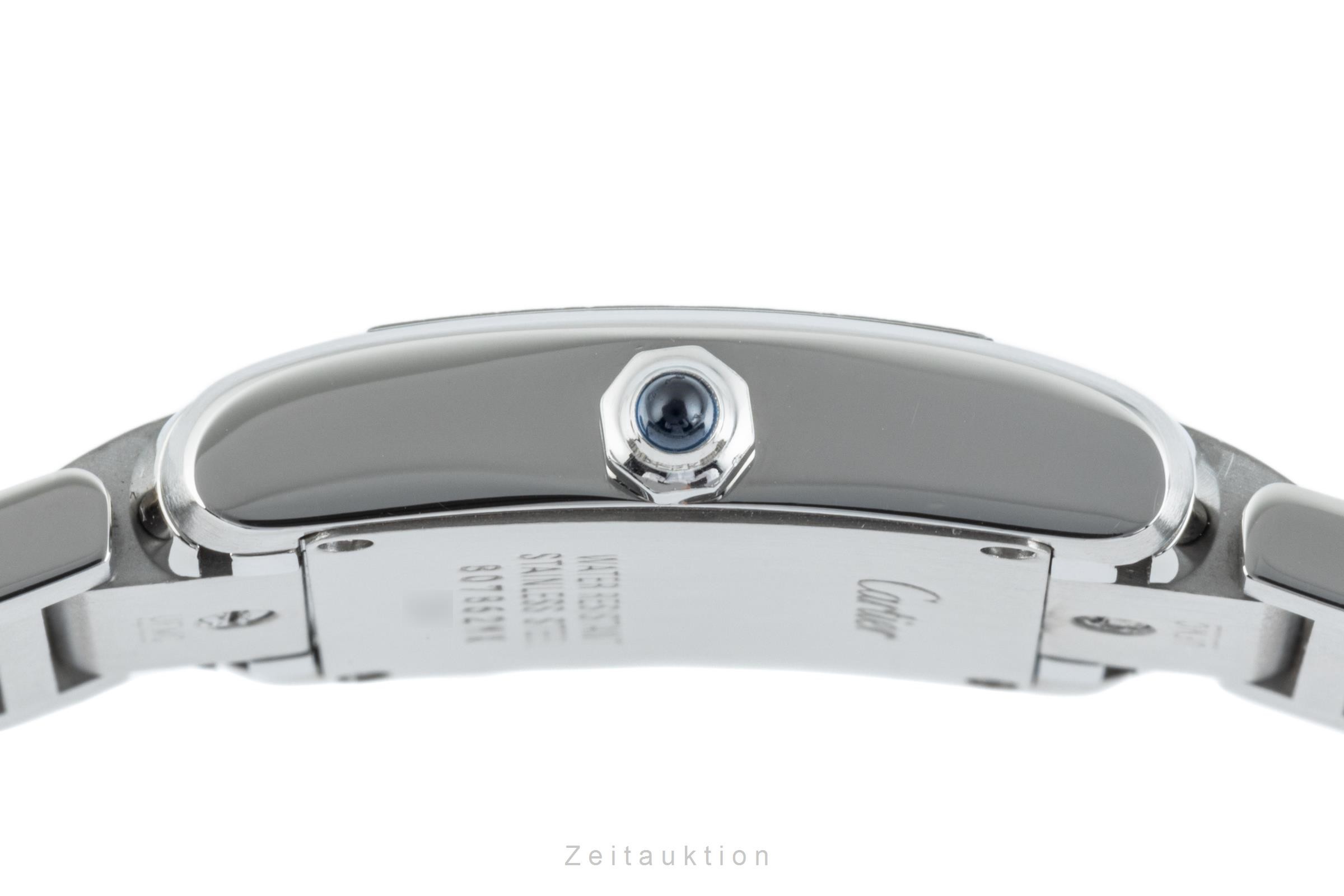 Cartier Tank Francaise steel quartz Kal. 057 Ref. 2384, W51008Q3  | Zeitauktion