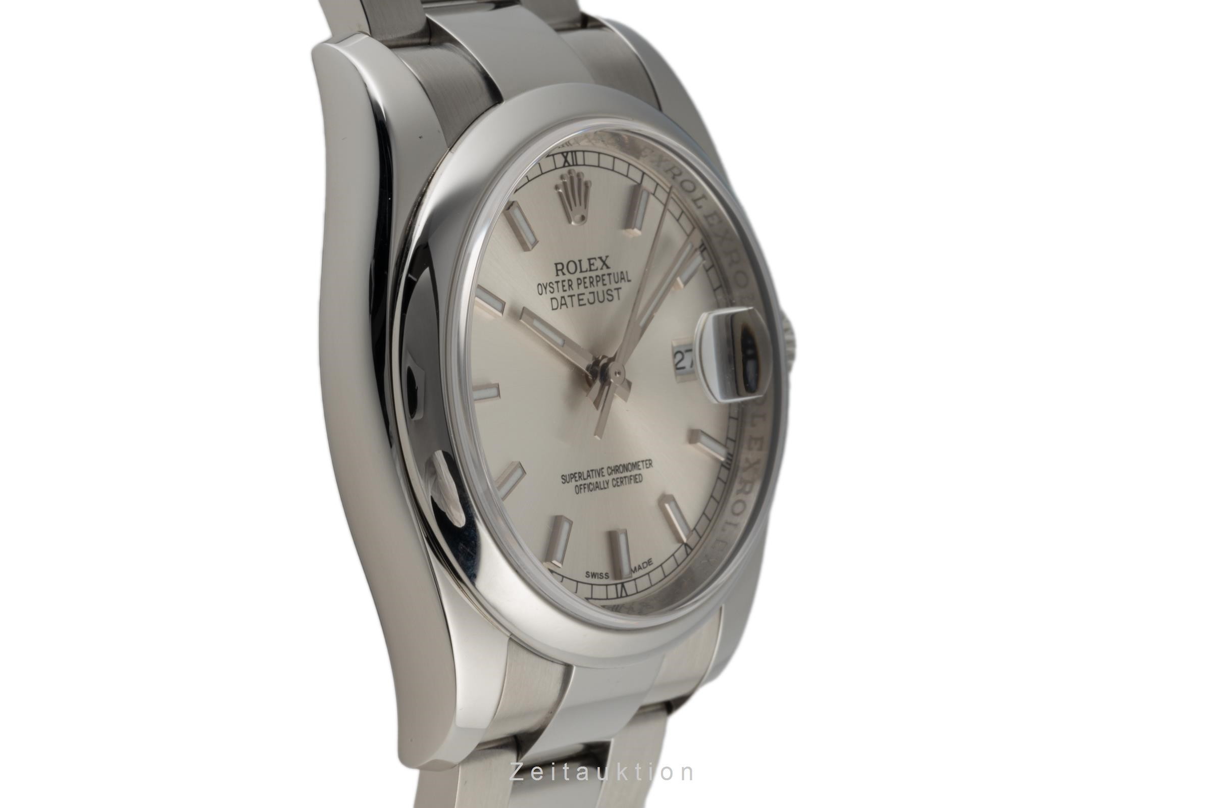 Rolex Datejust steel automatic Kal. 3135 Ref. 116200  | Zeitauktion