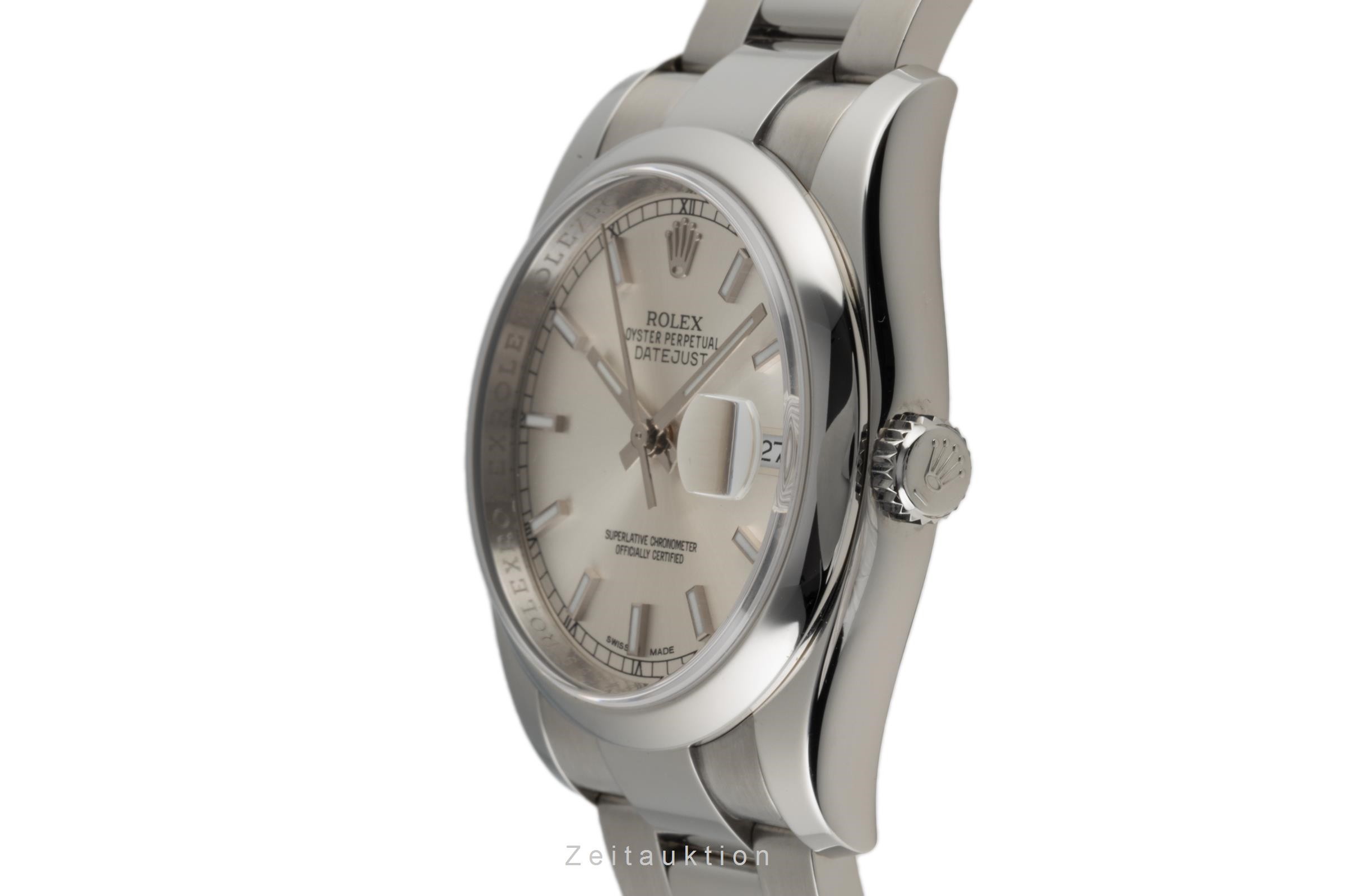 Rolex Datejust steel automatic Kal. 3135 Ref. 116200  | Zeitauktion