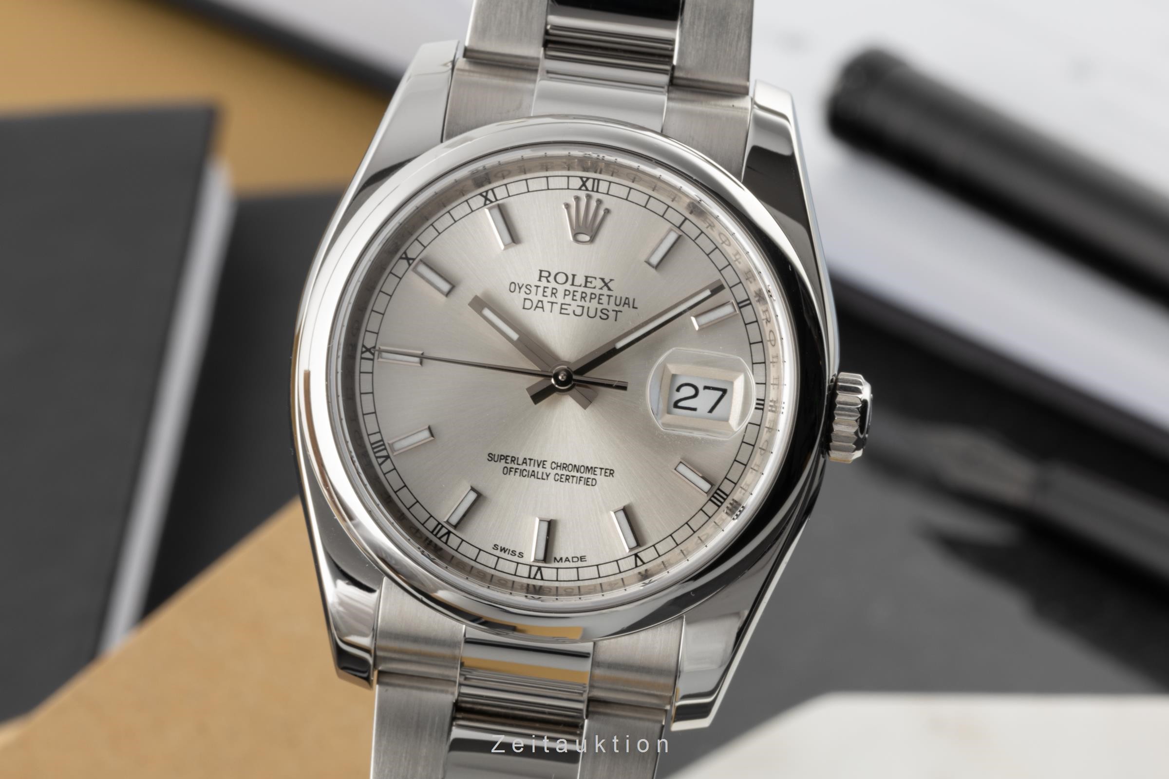 Rolex Datejust steel automatic Kal. 3135 Ref. 116200  | Zeitauktion
